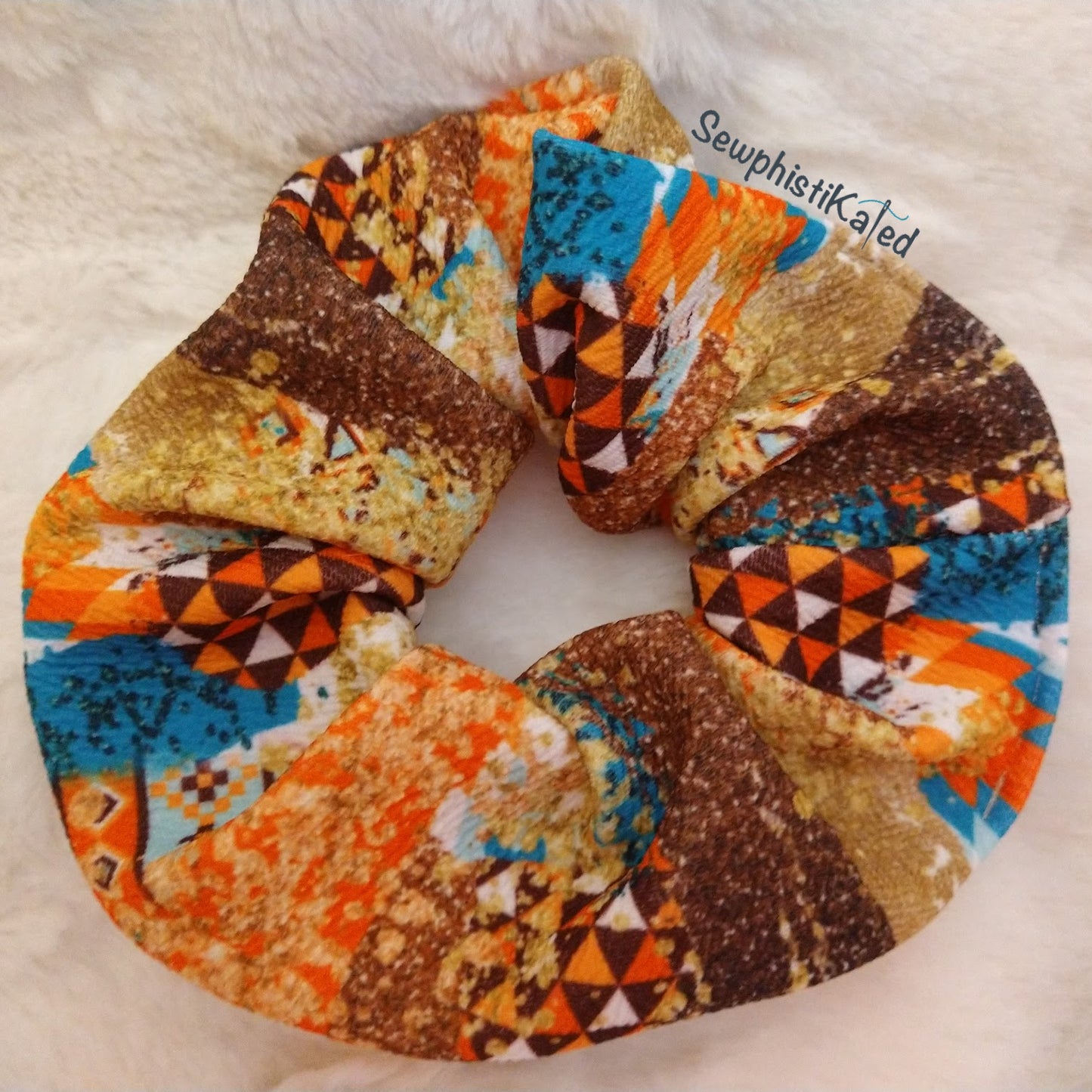 Aztec Scrunchie
