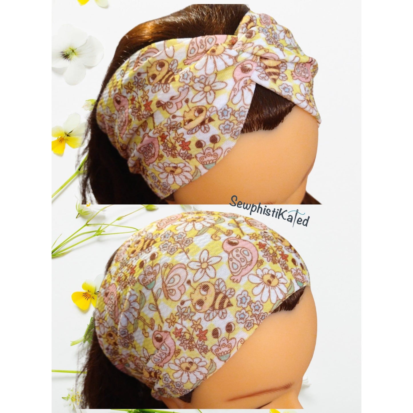 Birds, Bees, 'n Butterflies Headbands & Scrunchies