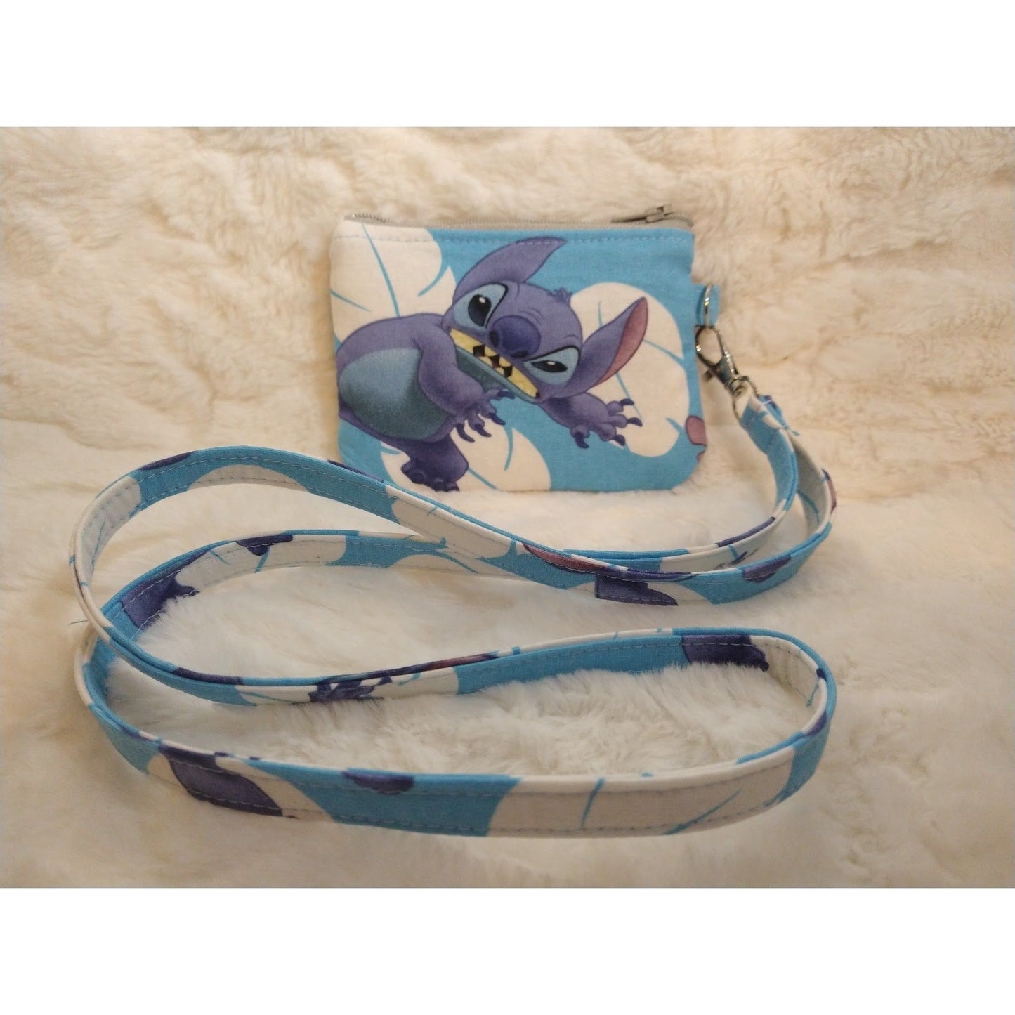 Stitch ID Lanyard Coin Purse
