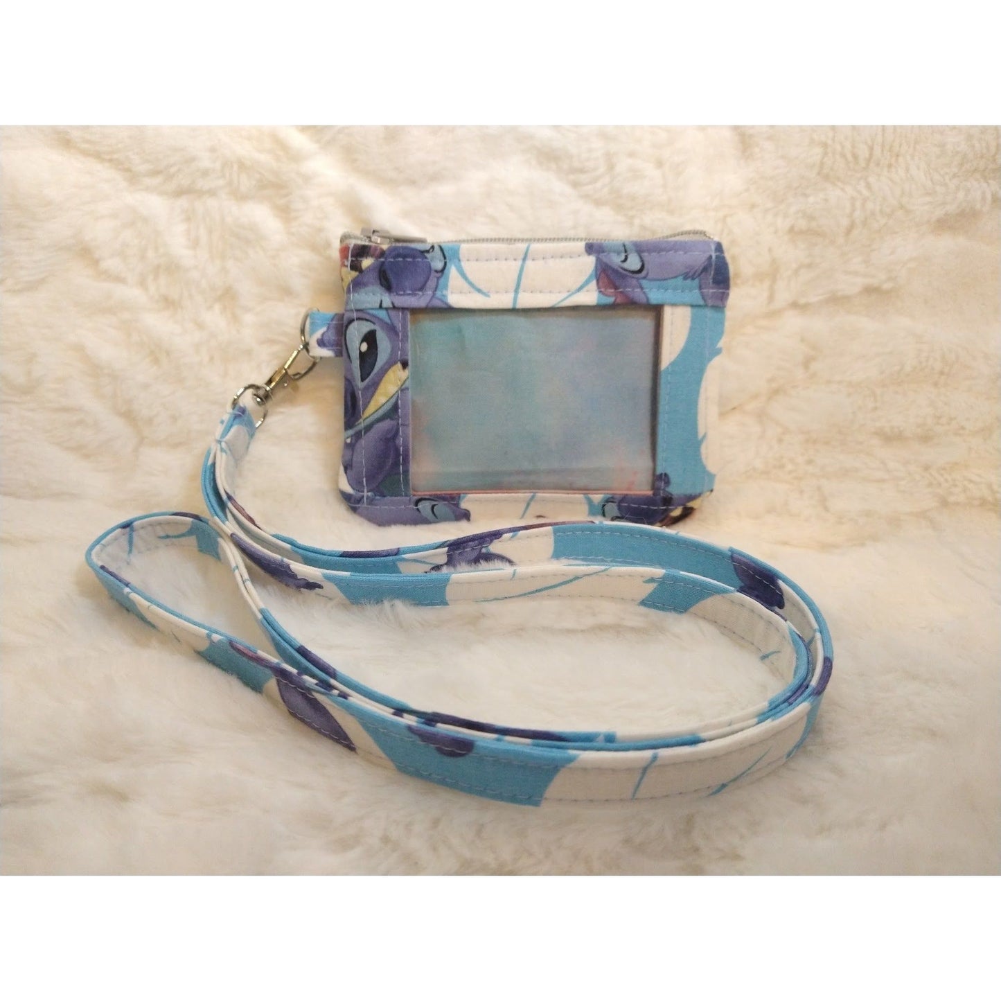 Stitch ID Lanyard Coin Purse