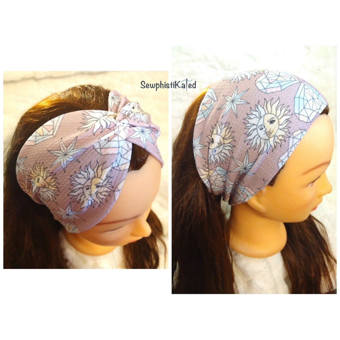 Celestial Crystals Headbands & Scrunchies