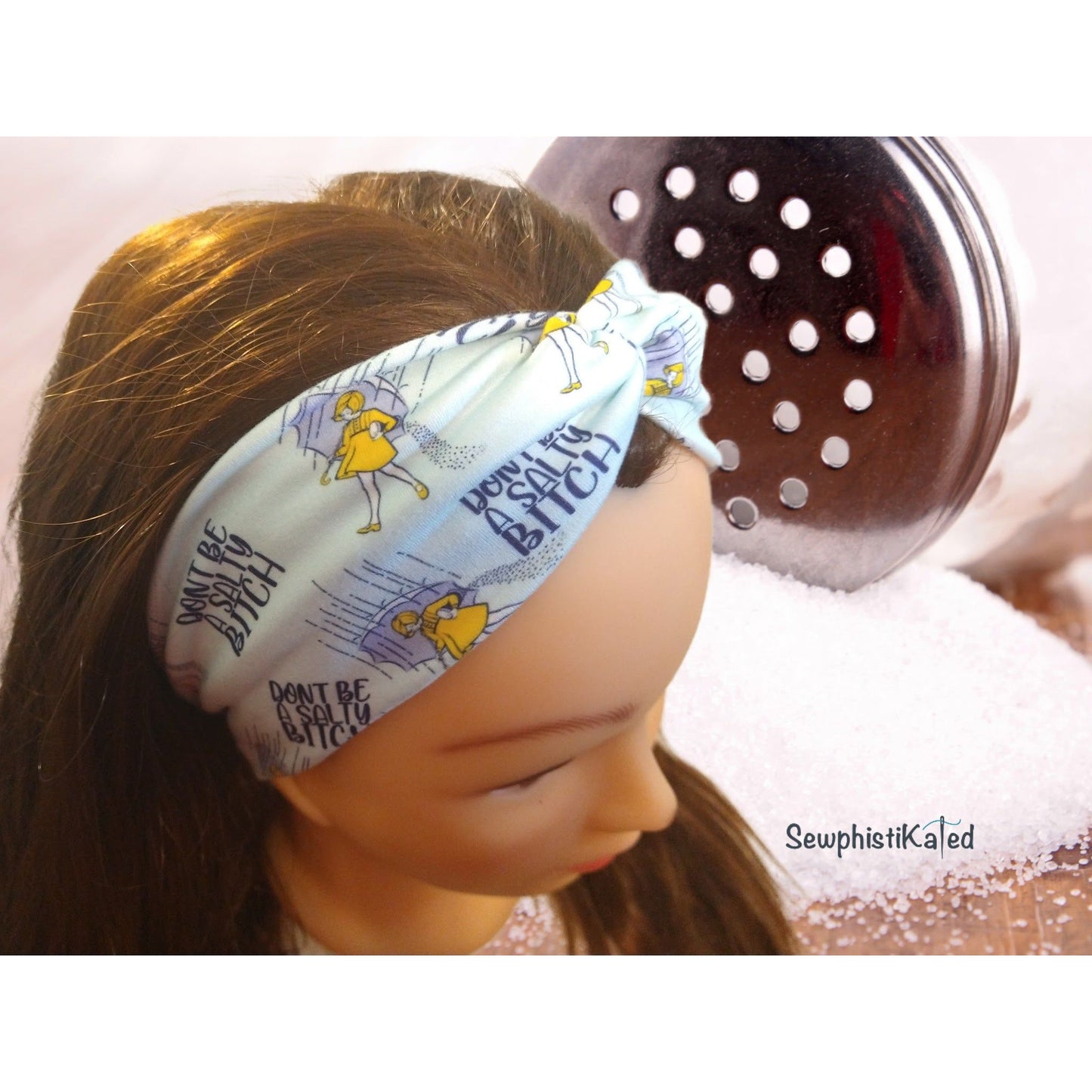 Don't Be a Salty B*tch Twisted Headband