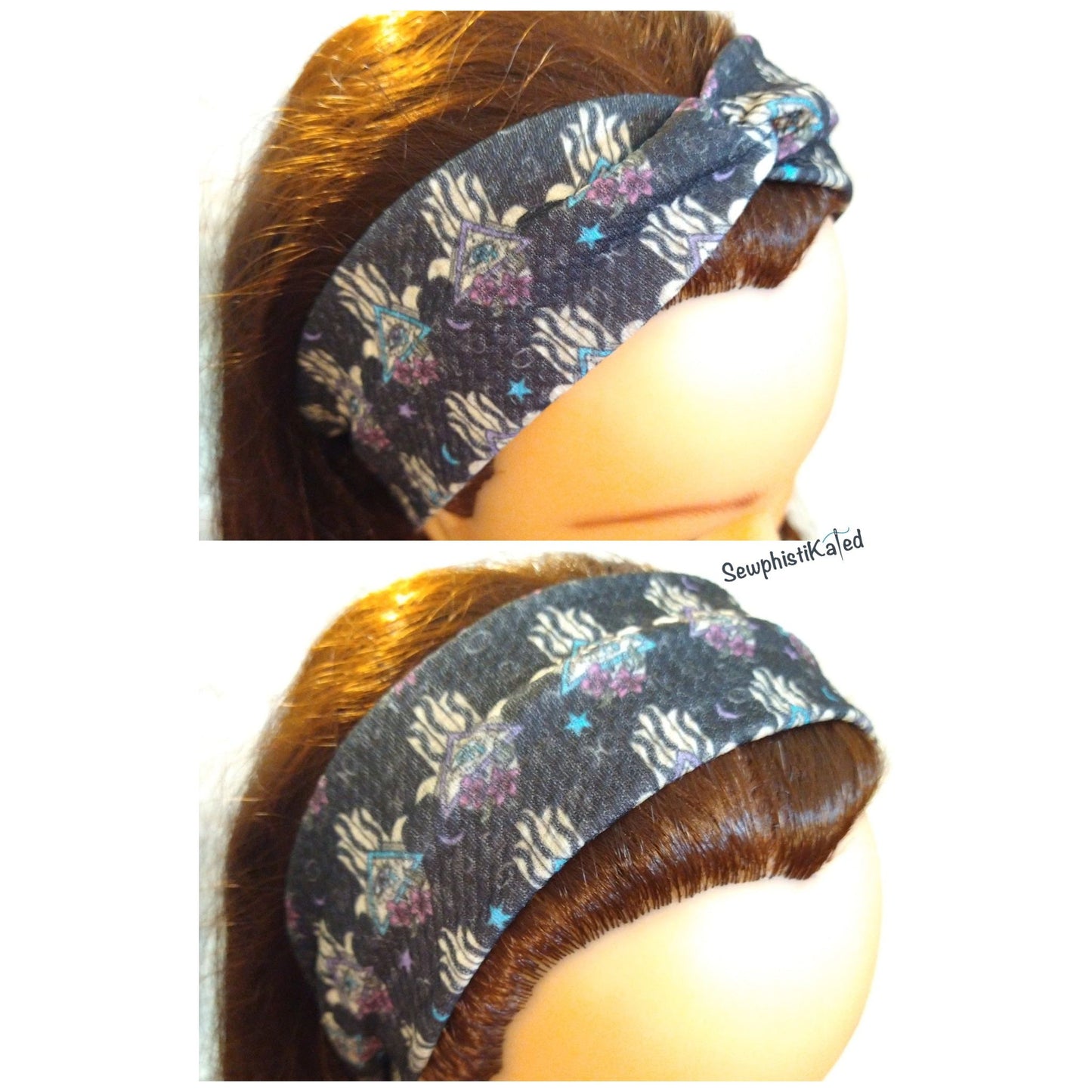 Evil Eye Hamsa Headbands & Scrunchies