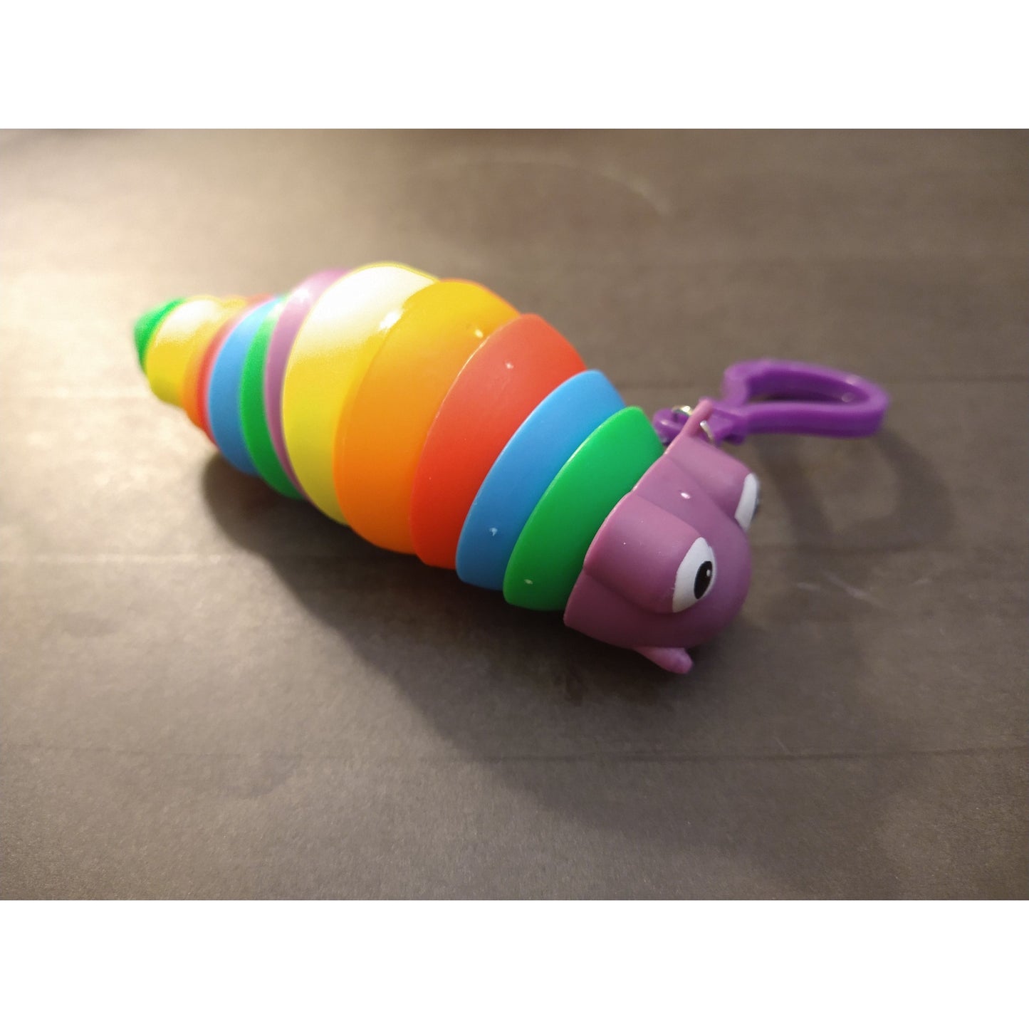 Fidget Caterpillar Keychain/Bag Clip
