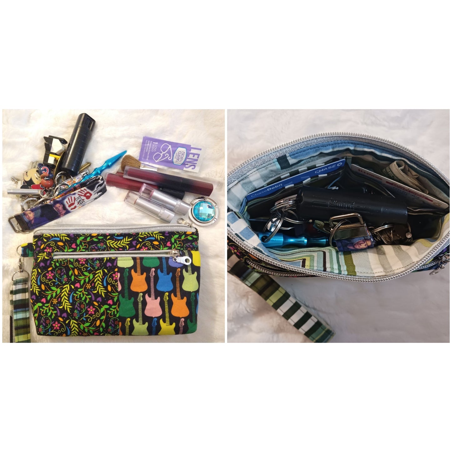 Faith Hope Love Wallet Wristlet Purse
