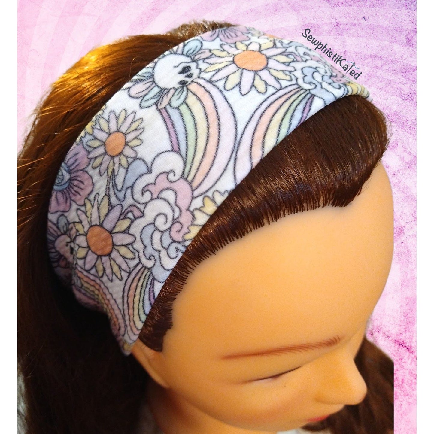 Groovy Skulls Headbands & Scrunchies