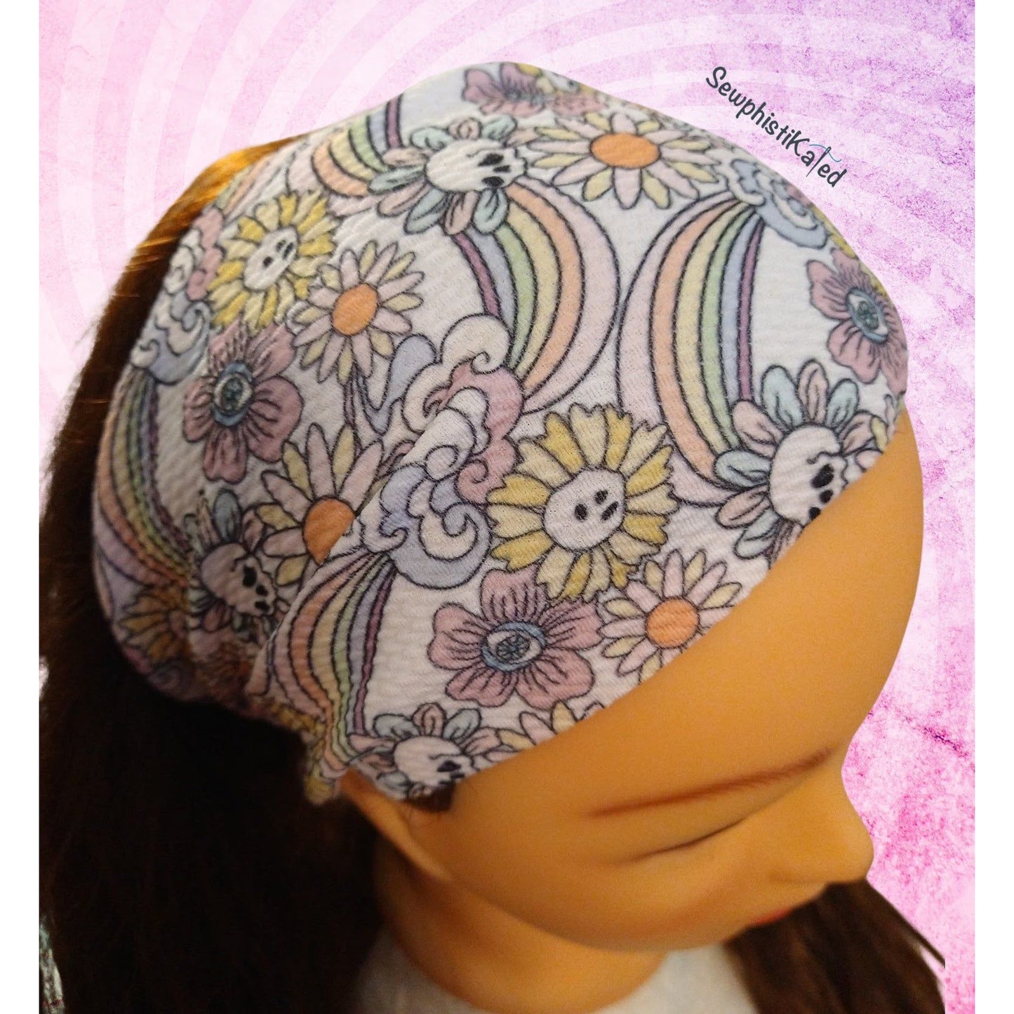 Groovy Skulls Headbands & Scrunchies