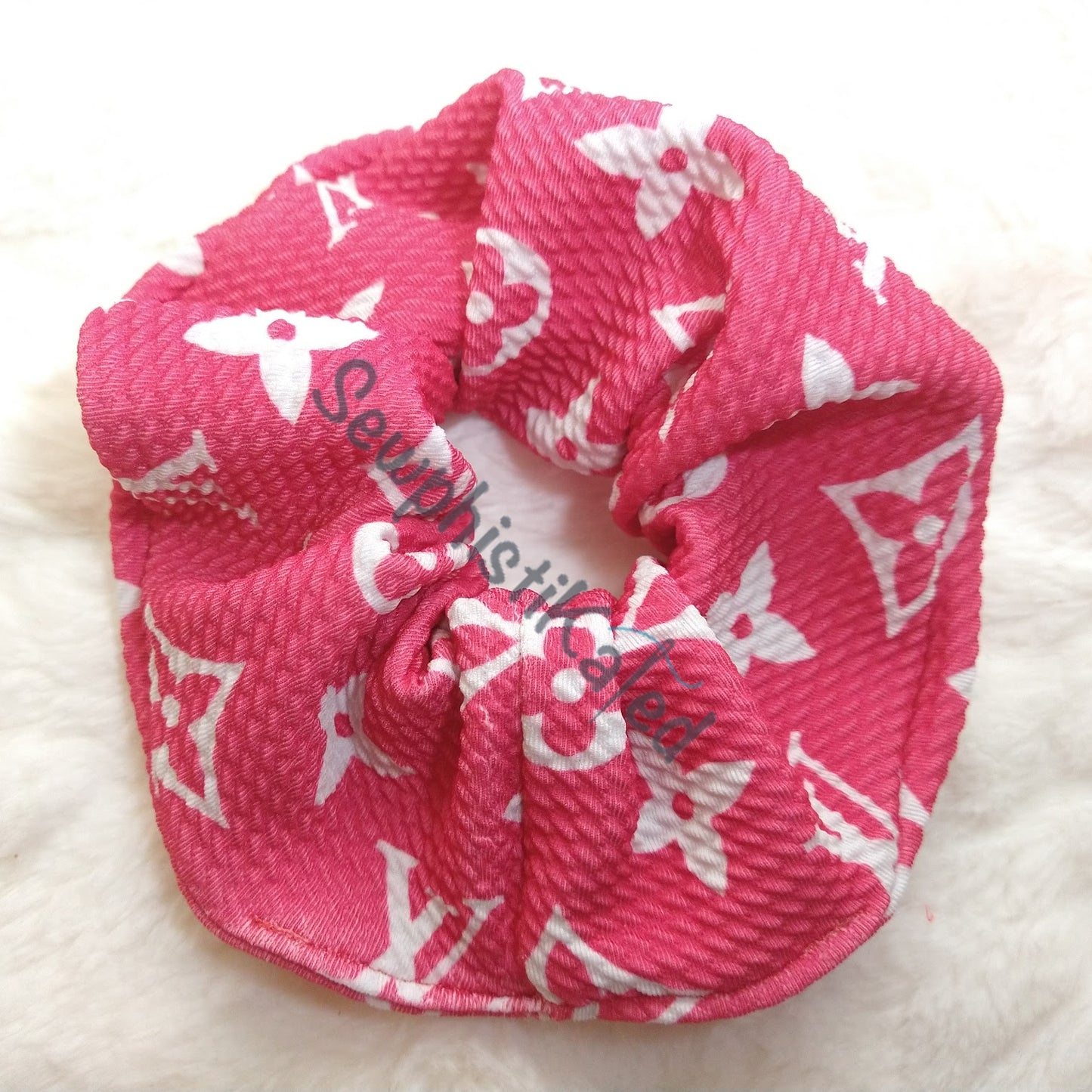 Bright Color Monogram Bougie Headbands & Scrunchies
