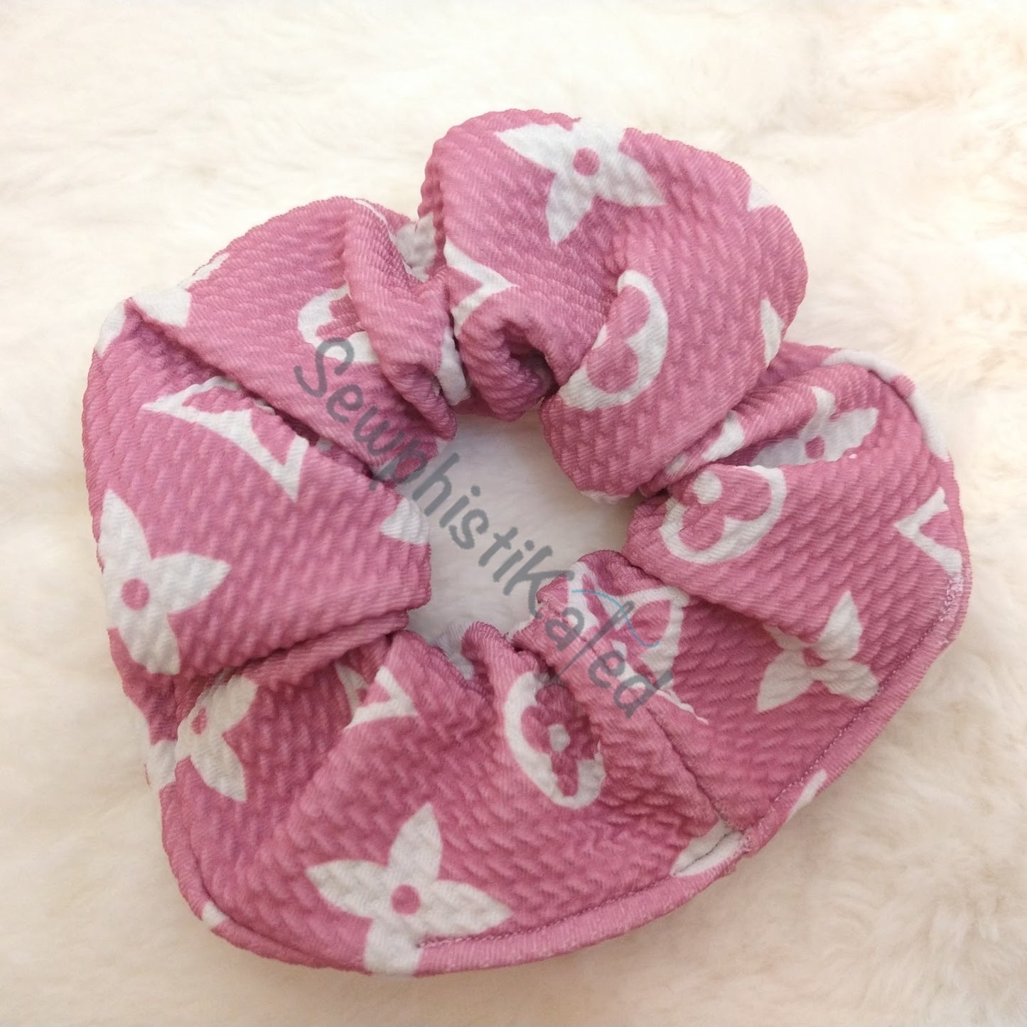 Bright Color Monogram Bougie Headbands & Scrunchies