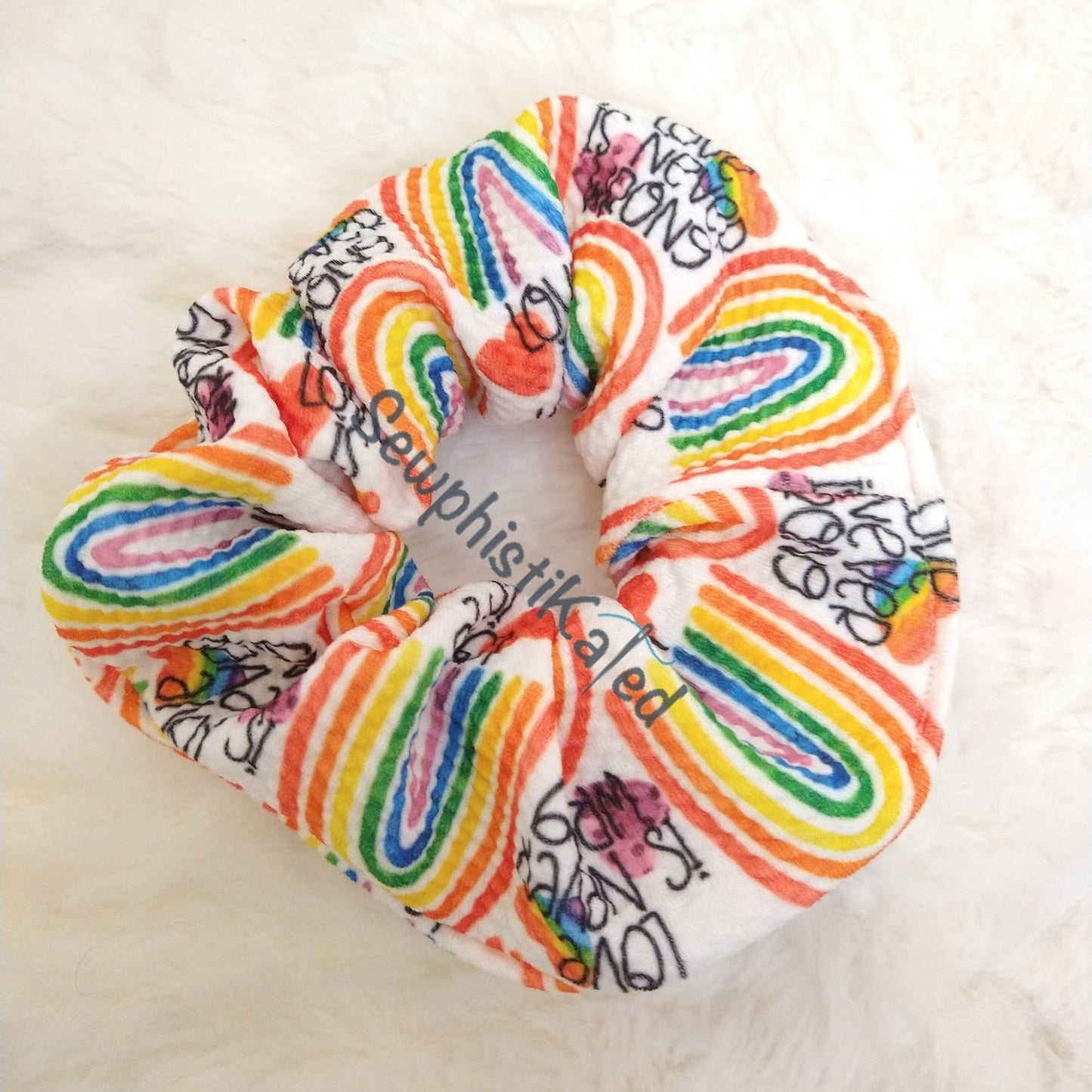 Love is Love Pride Headbands & Scrunchies