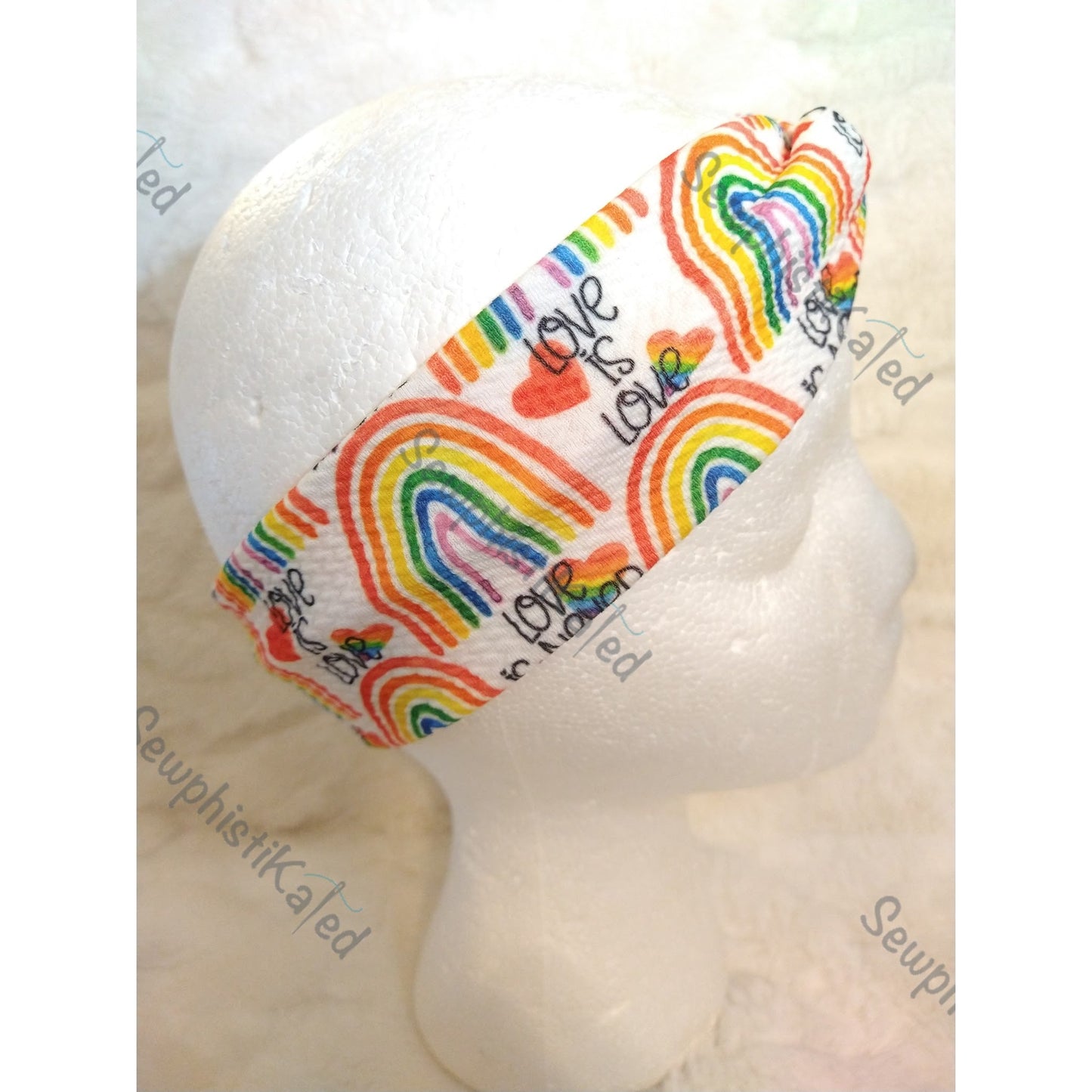 Love is Love Pride Headbands & Scrunchies