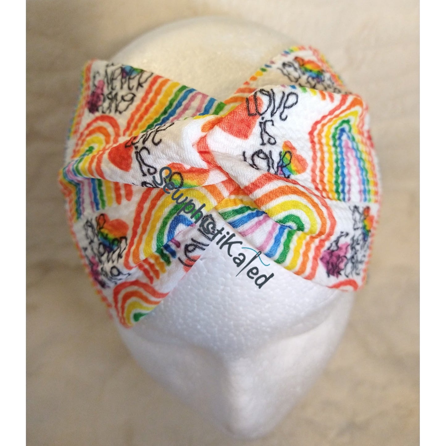 Love is Love Pride Headbands & Scrunchies