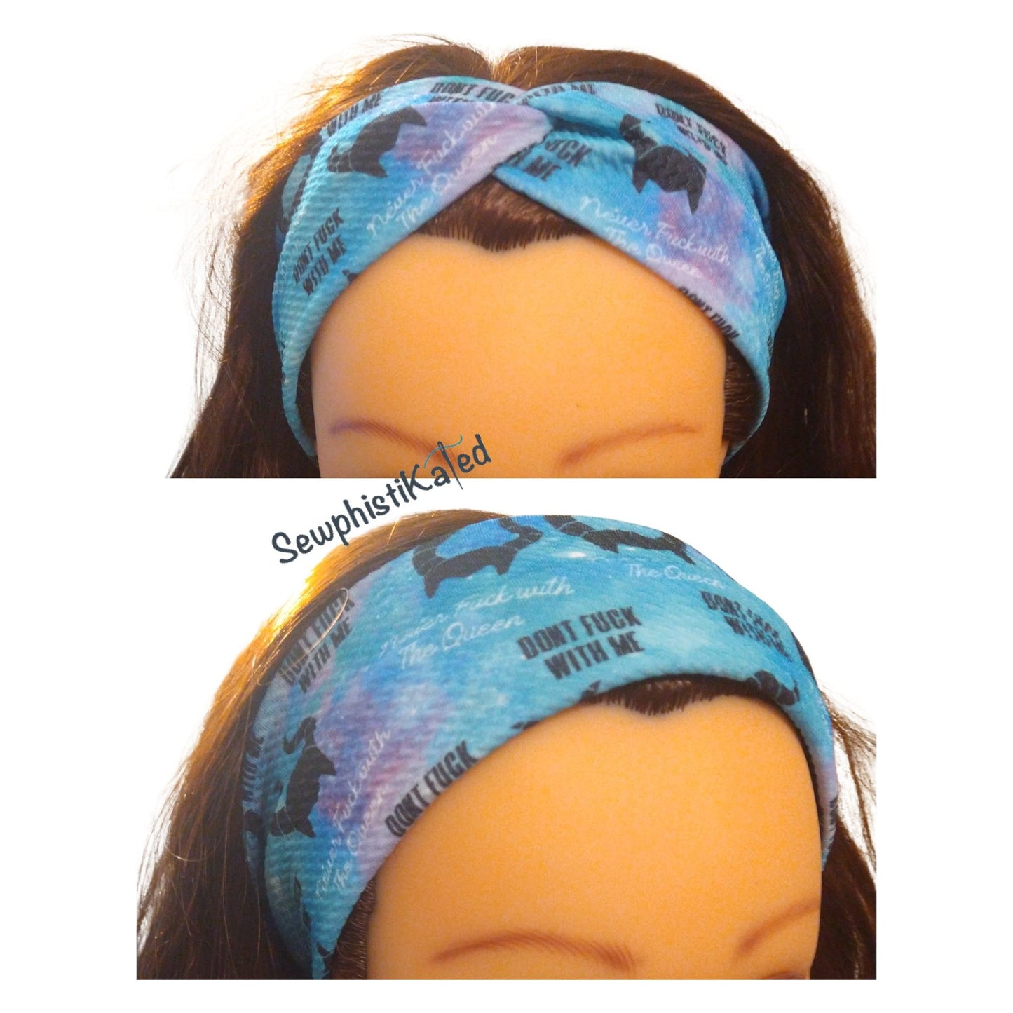 Never F*ck with the Queen Headbands & Scrunchies