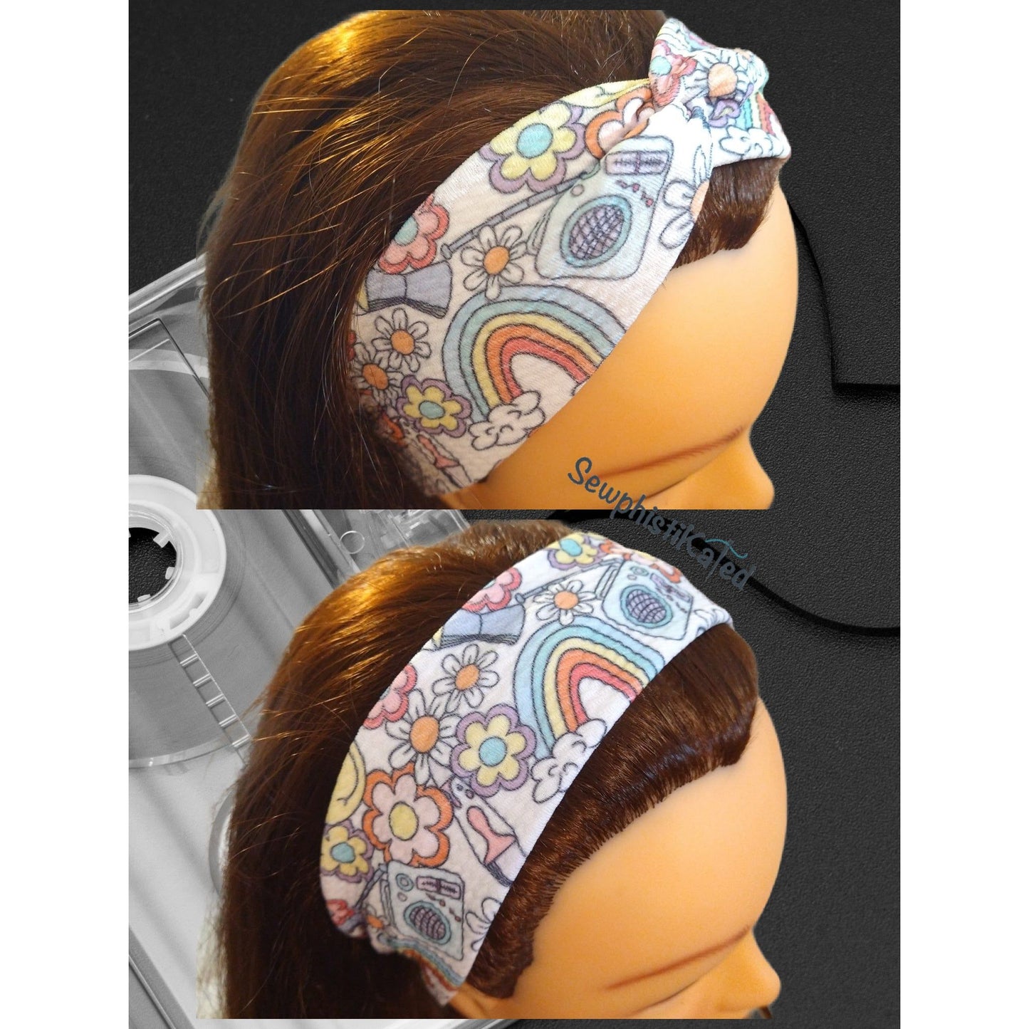 Retro 80's Headbands & Scrunchies
