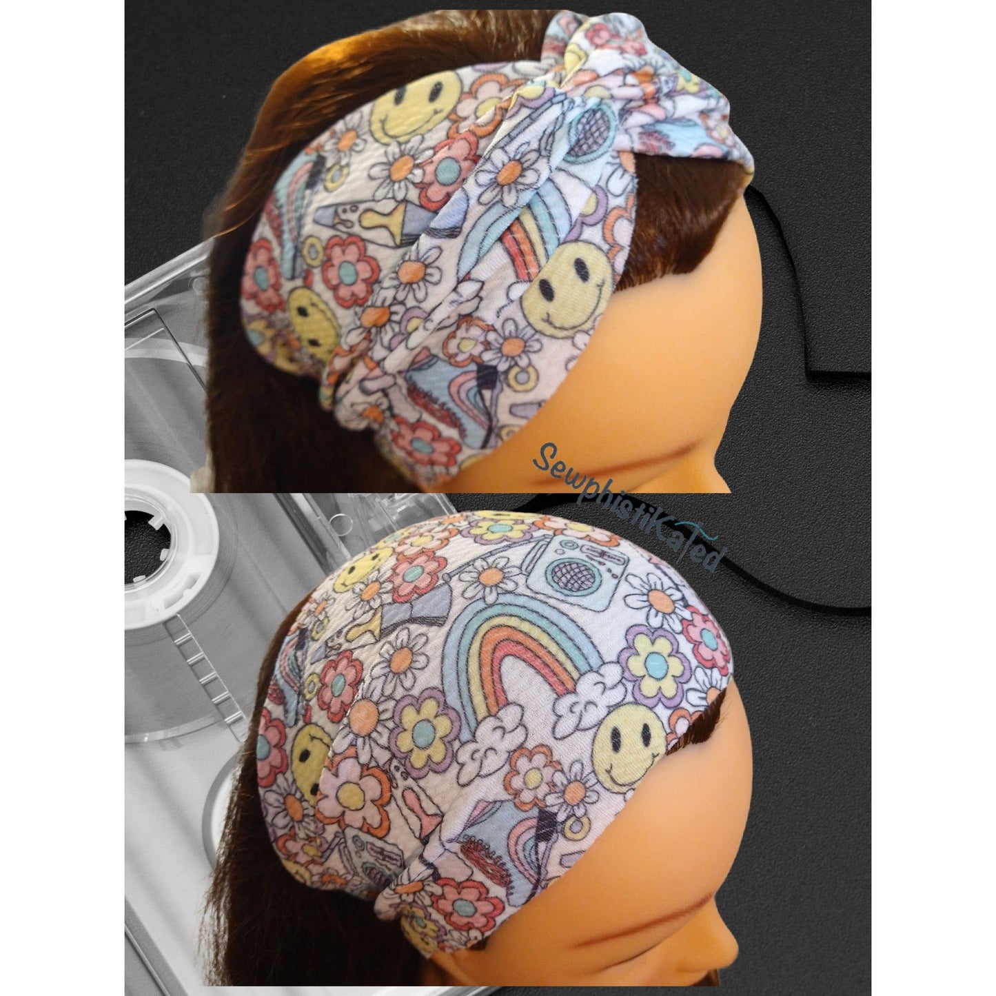 Retro 80's Headbands & Scrunchies