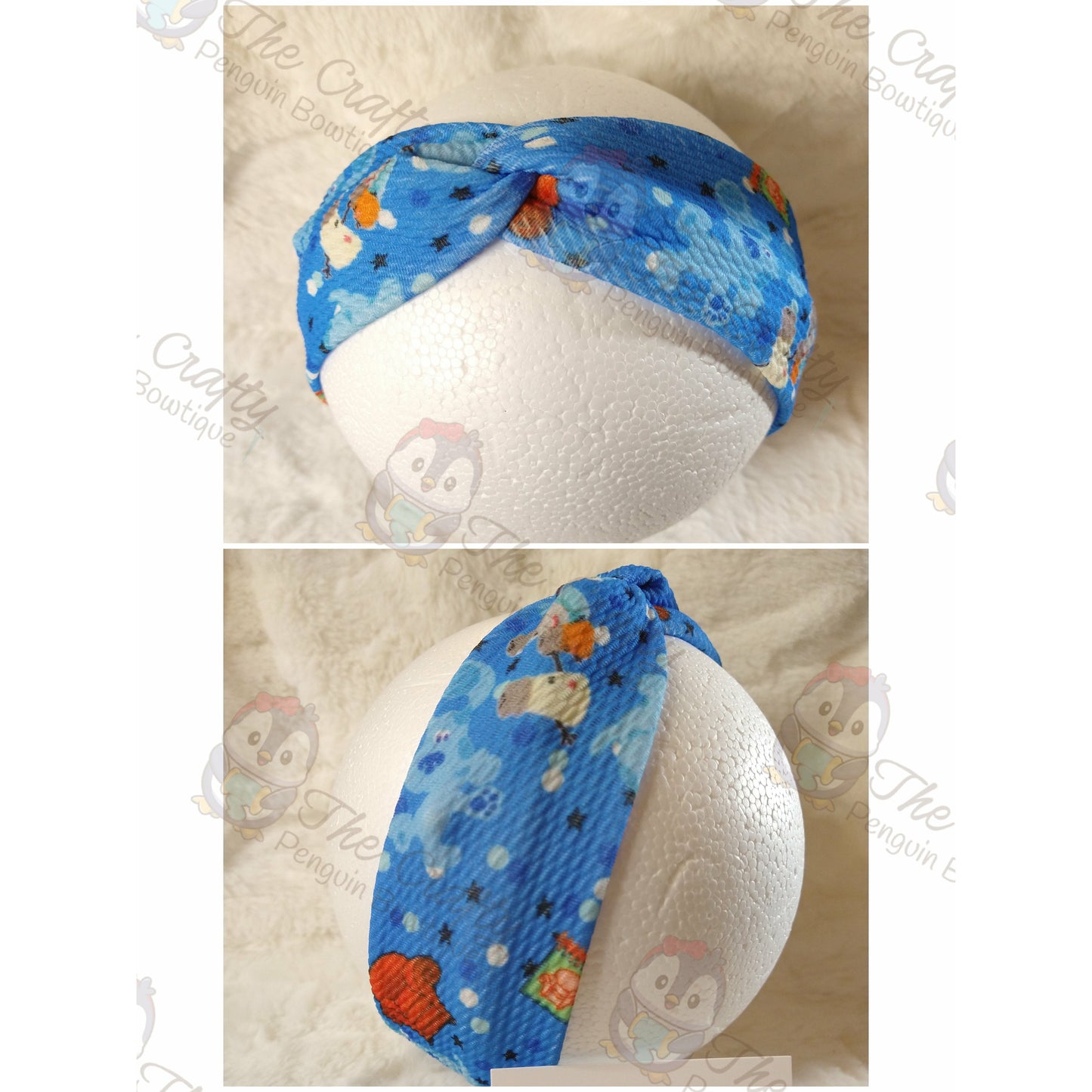 Blue Dog Clues Kids' Twisted Headband