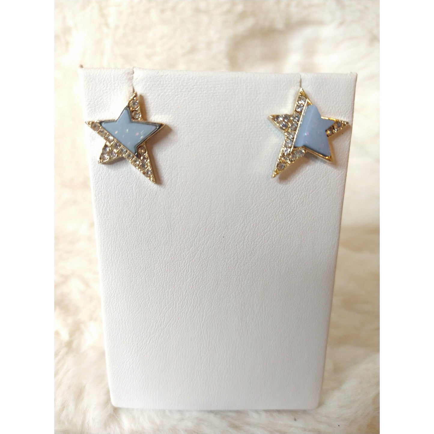 Blue Star Fashion Earrings