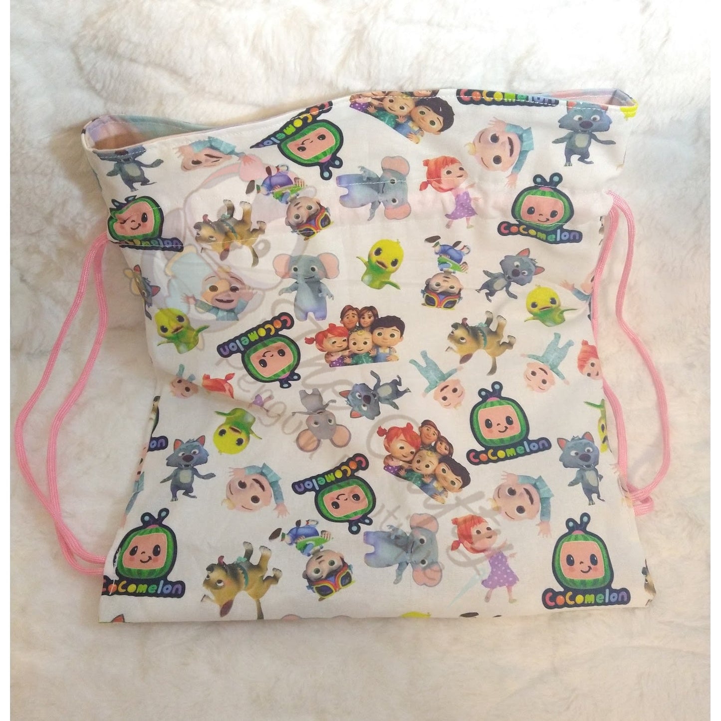Cocomelon Drawstring Backpack