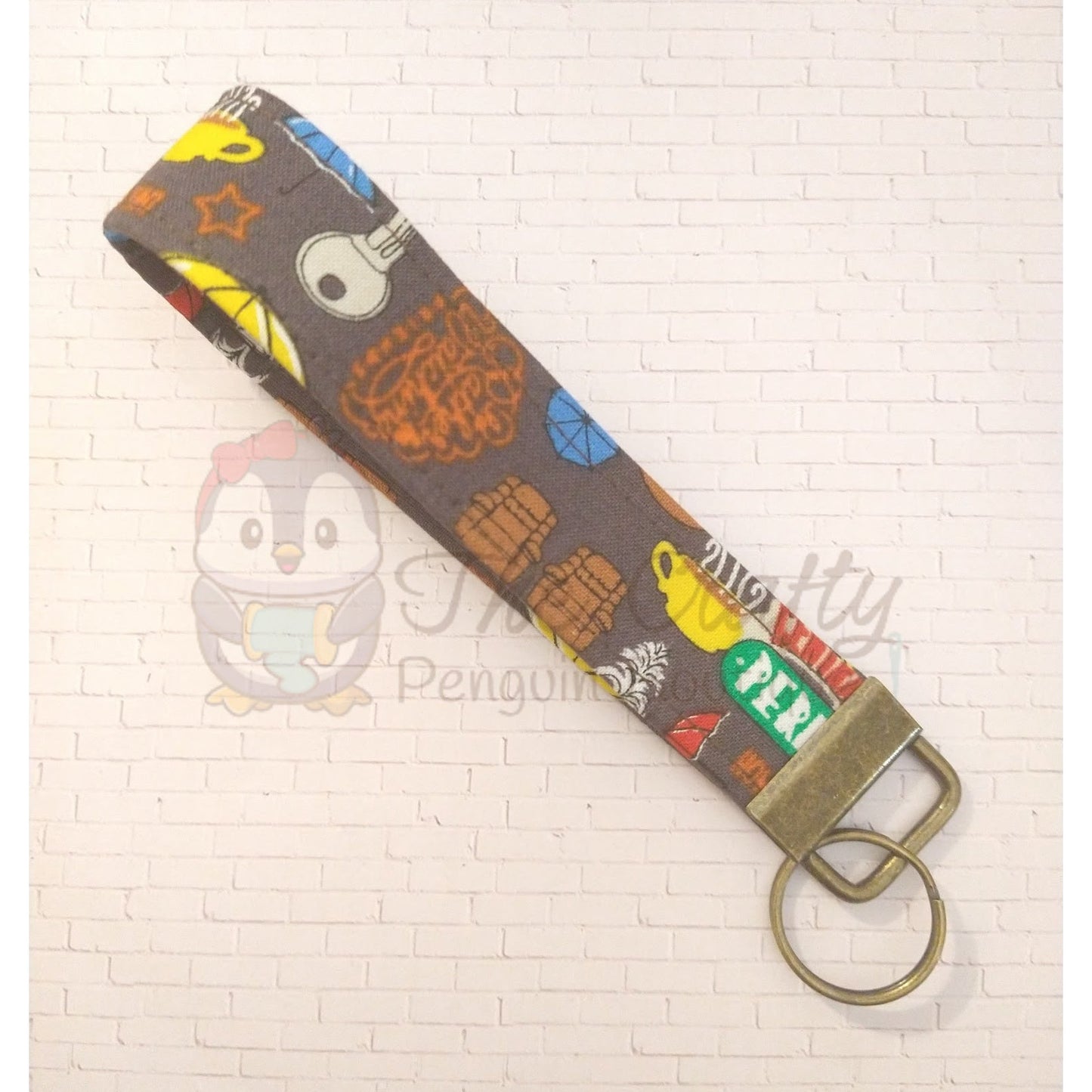 Friends Wristlet Keychain