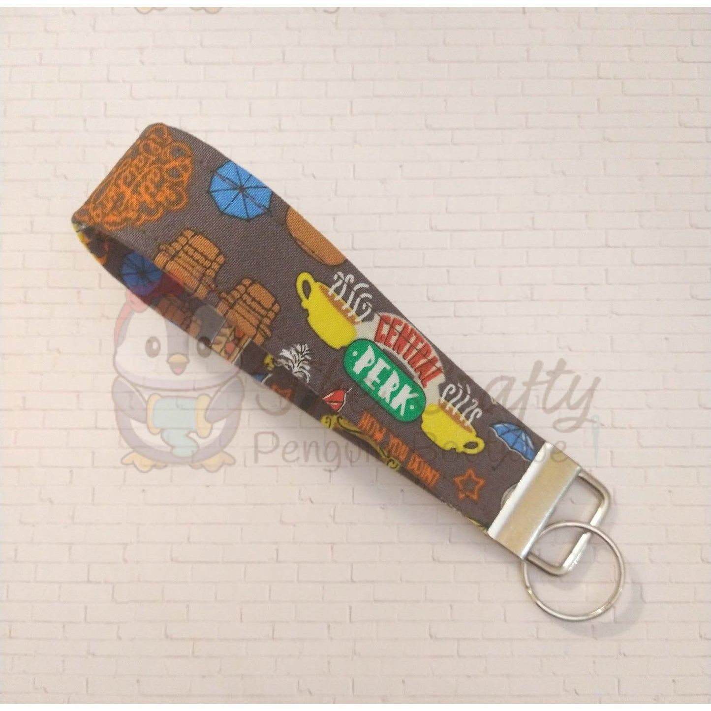 Friends Wristlet Keychain