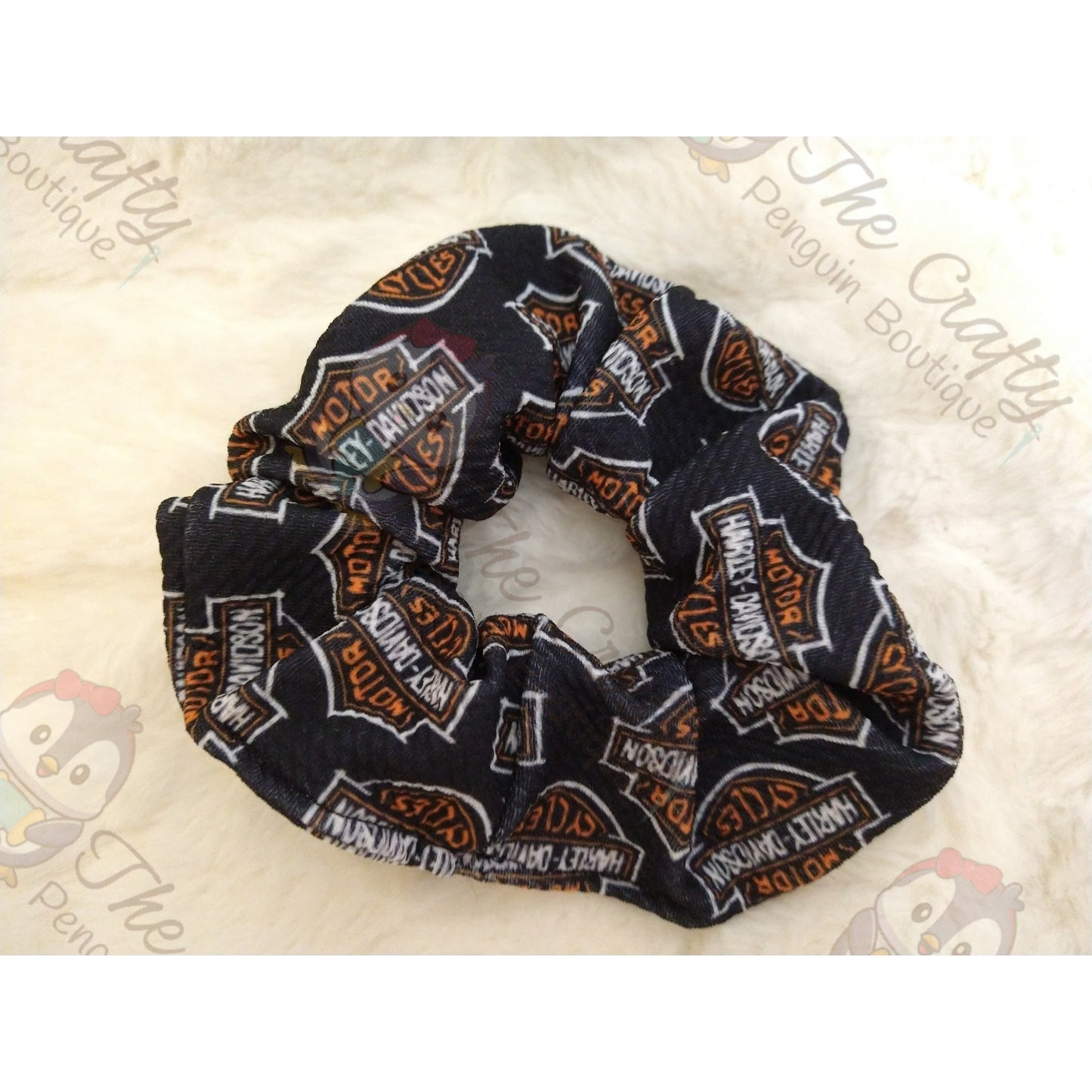 Motorcycle Headband & Scrunchie
