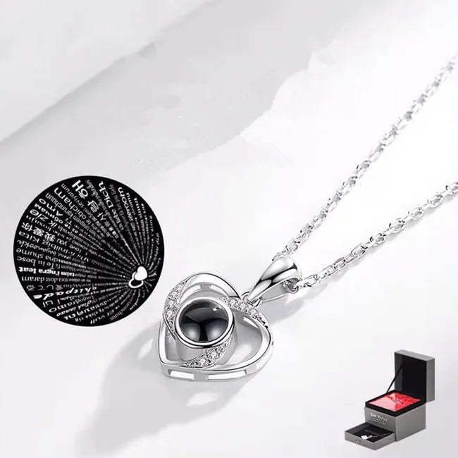 I Love You in 100 Languages Necklace