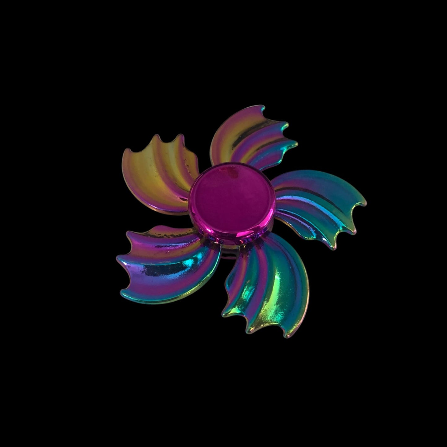 Metal Iridescent Fidget Spinner