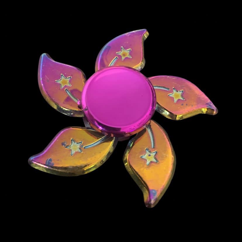 Metal Iridescent Fidget Spinner