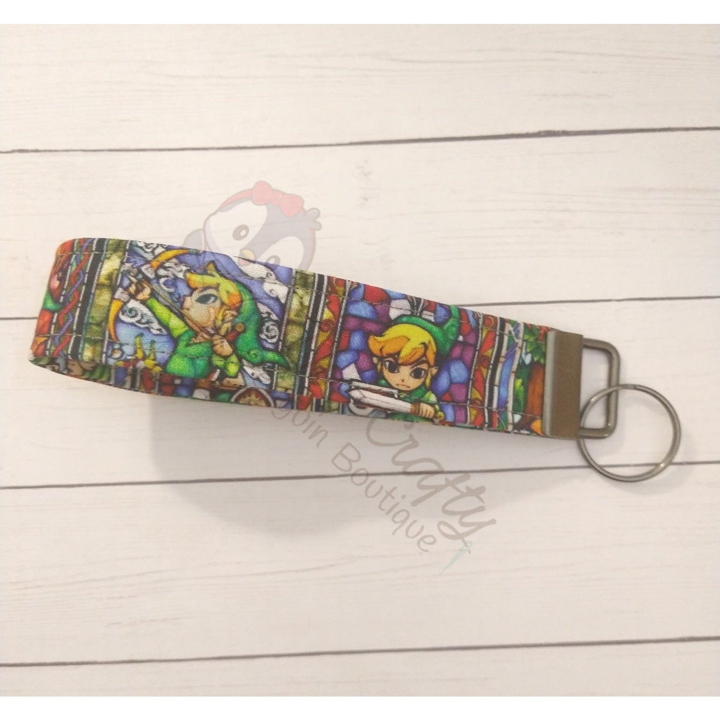 Zelda's Link Wristlet Key Fob