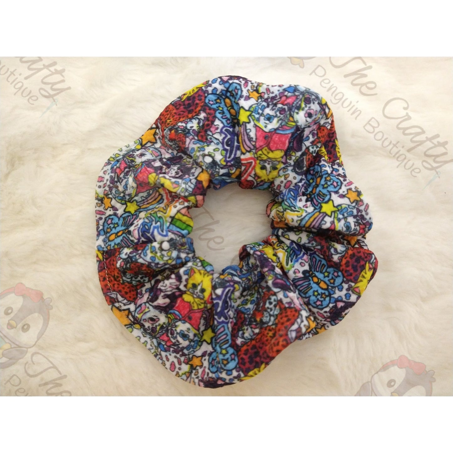 Lisa Frank Headband & Scrunchie