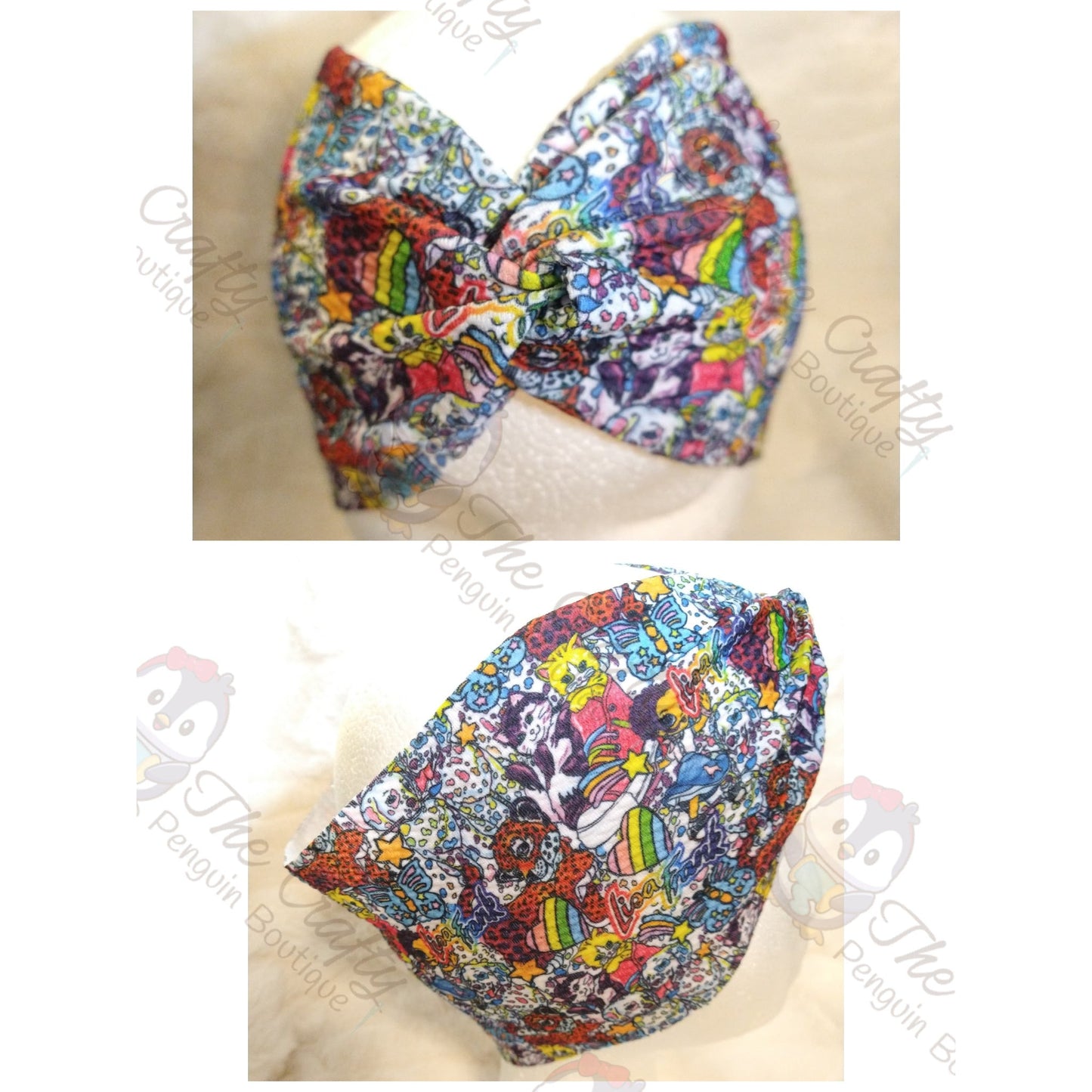 Lisa Frank Headband & Scrunchie