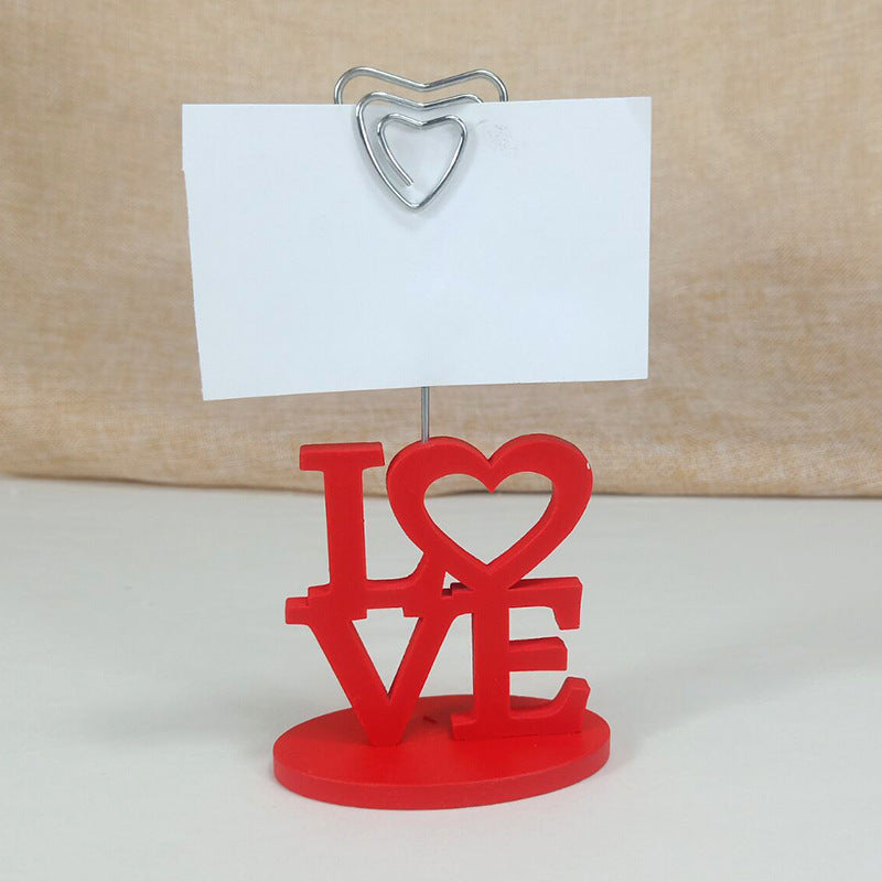 Love Photo or Note Holders