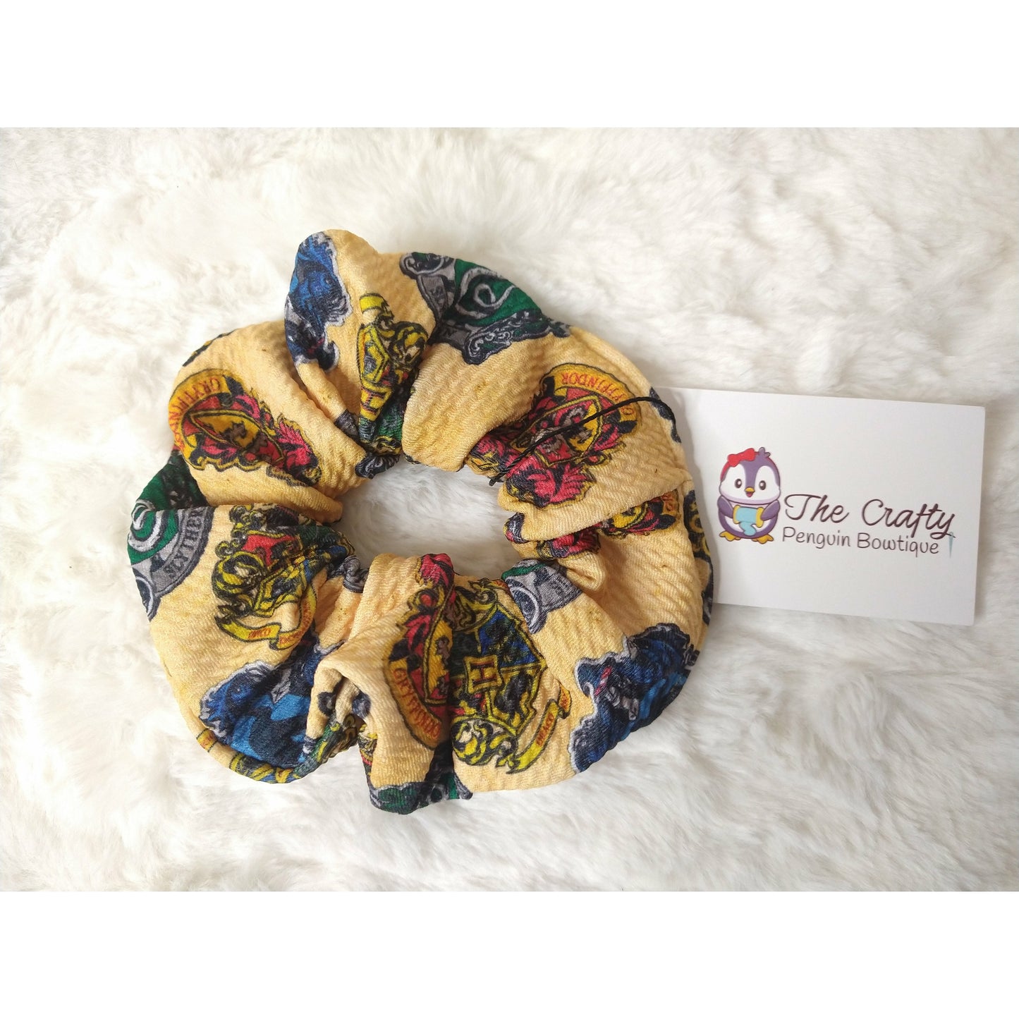 Wizard School House Crests Headband & Scrunchie