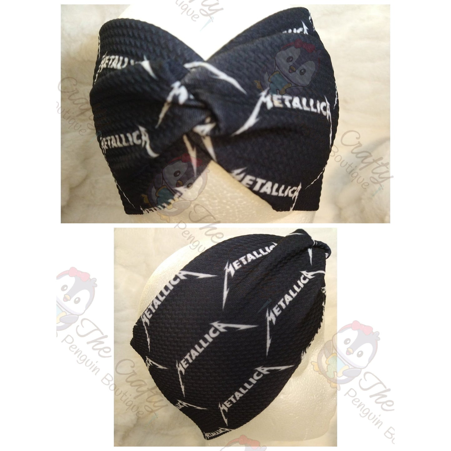 Metallica Headband & Scrunchie