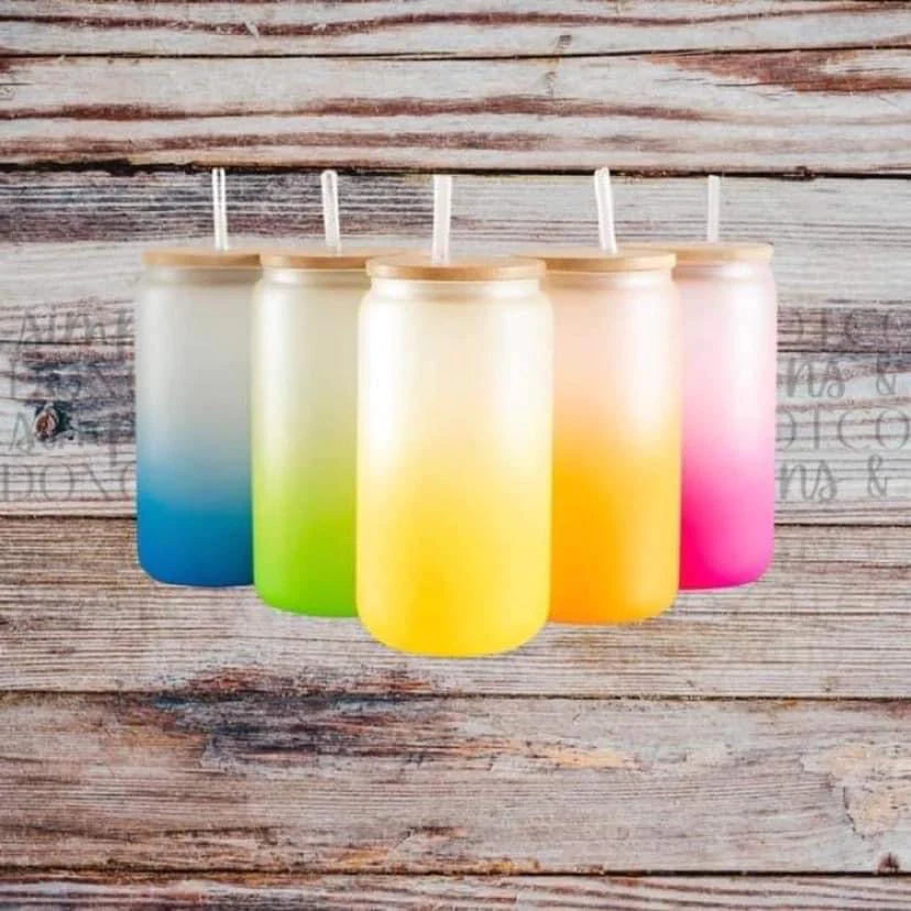Frosted Glass Tumbler