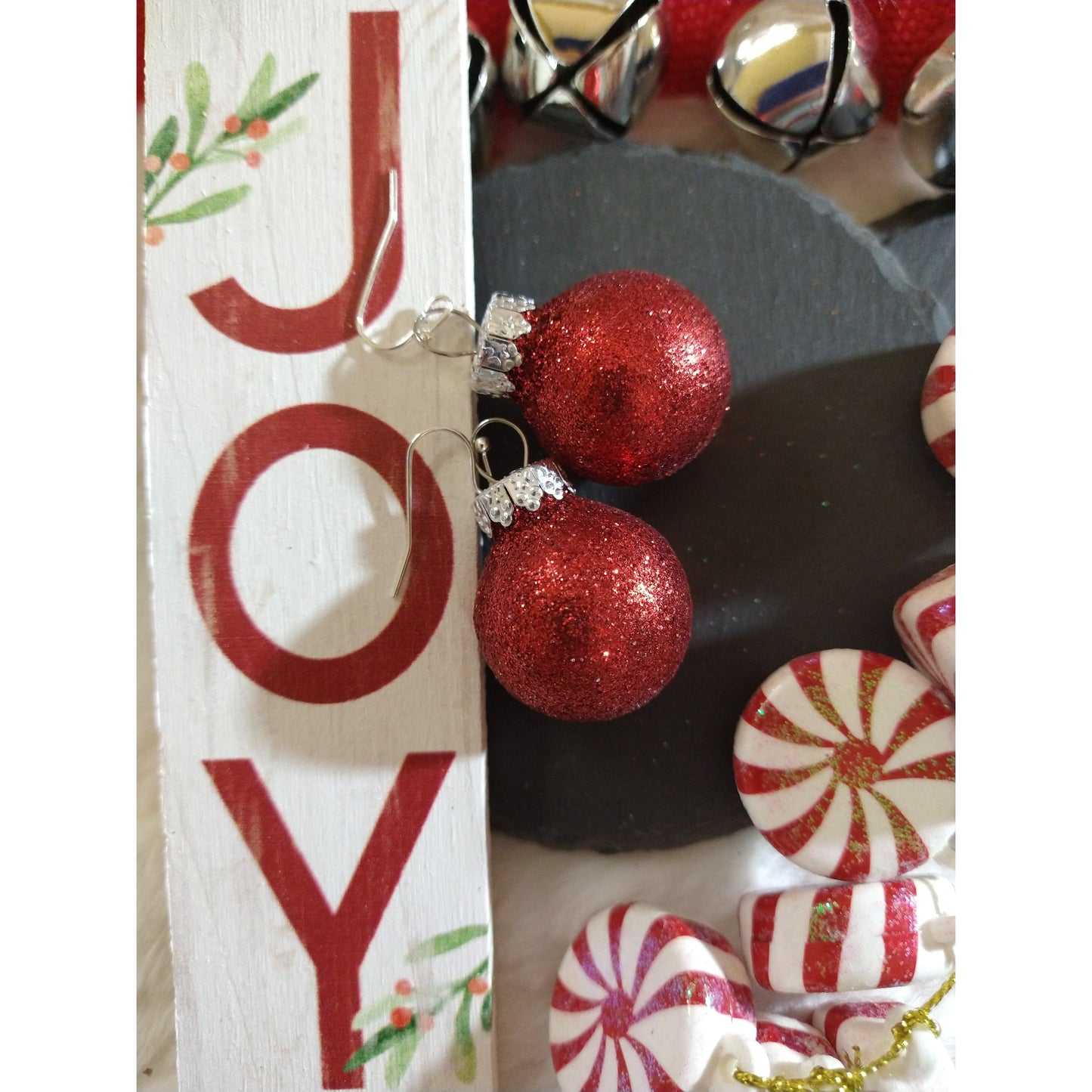 Christmas Ornament Earrings