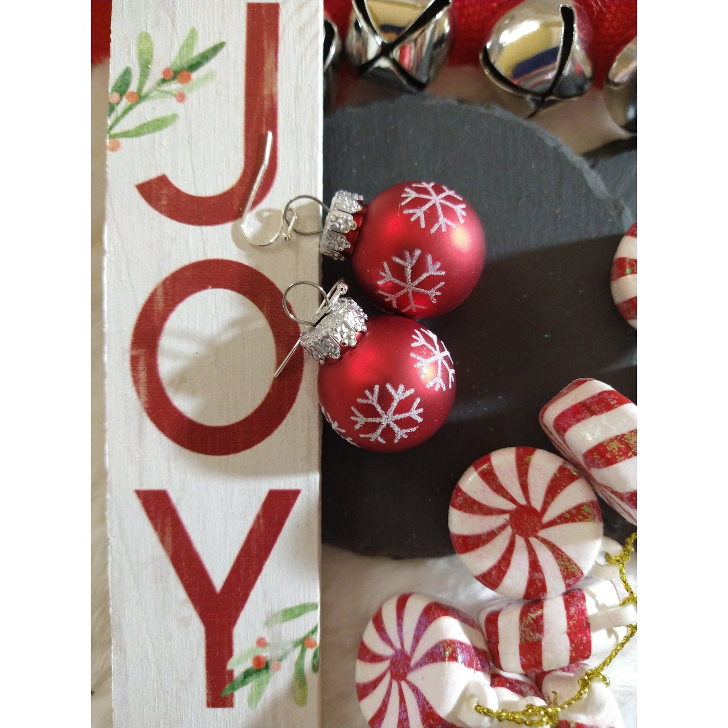 Christmas Ornament Earrings
