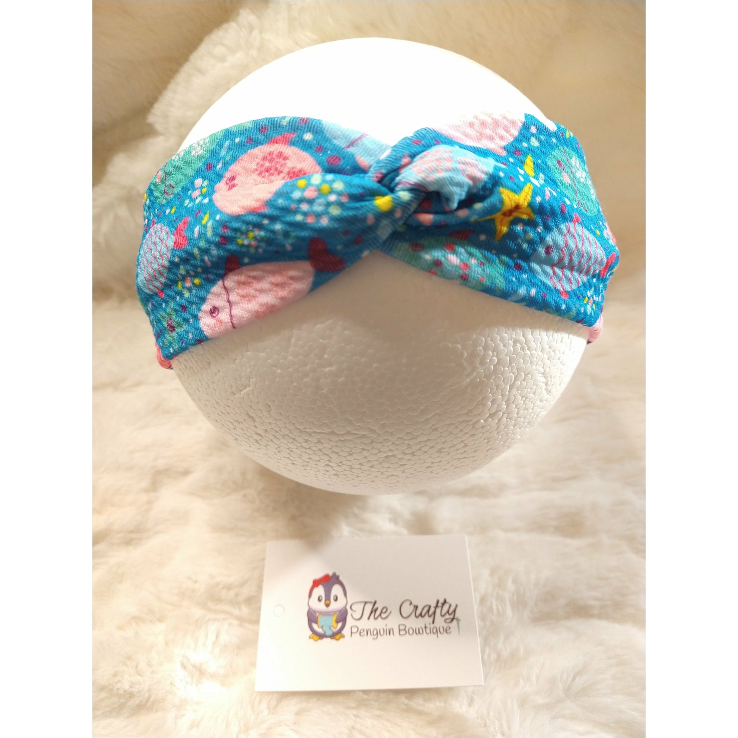 Colorful Fish Kids' Headbands & Scrunchies