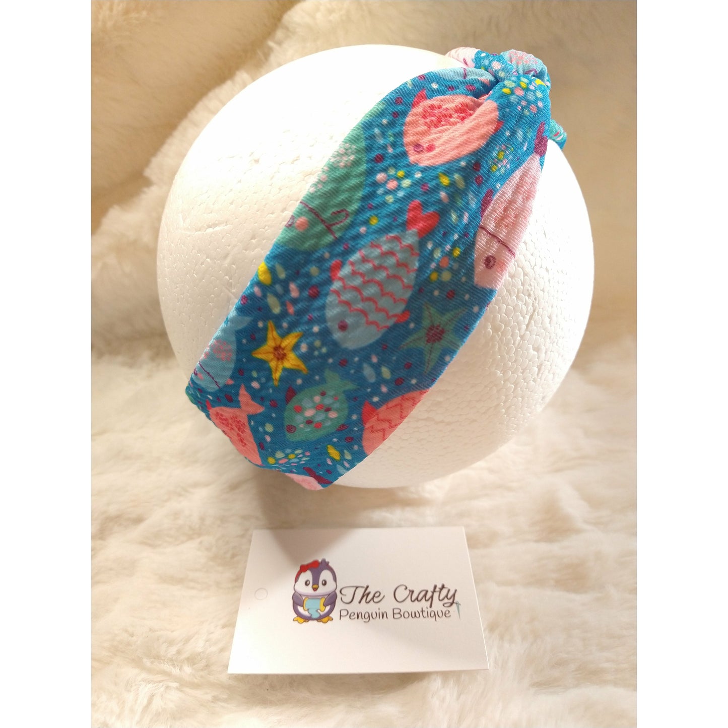 Colorful Fish Kids' Headbands & Scrunchies