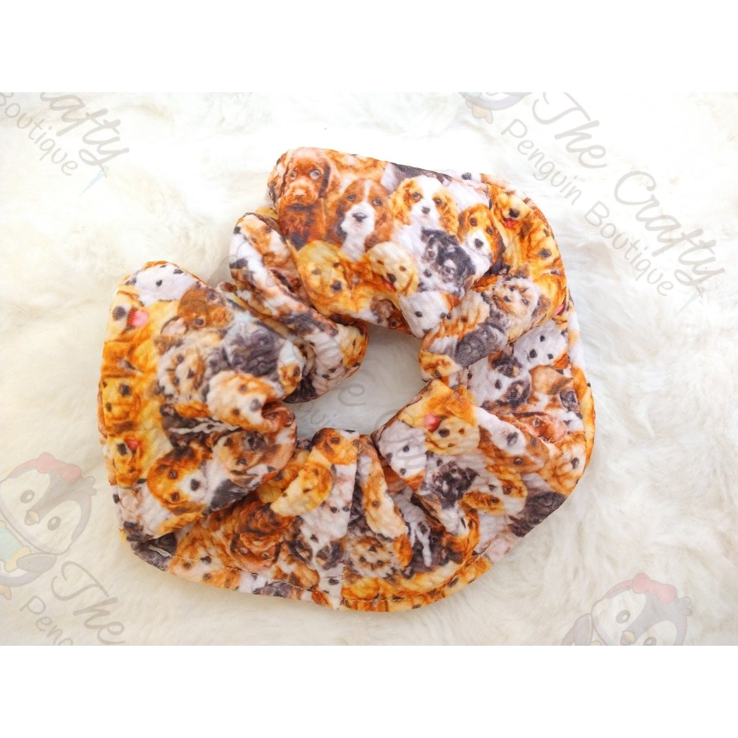 Puppies Scrunchie
