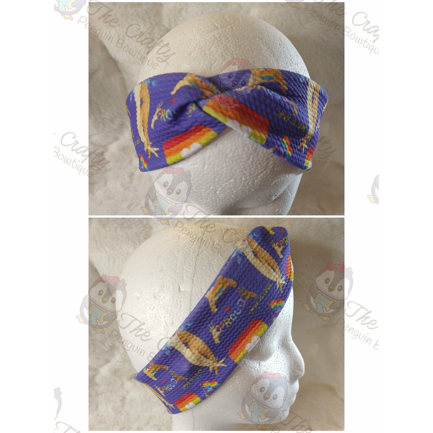 LGBTQ+ Pride Twisted Headband