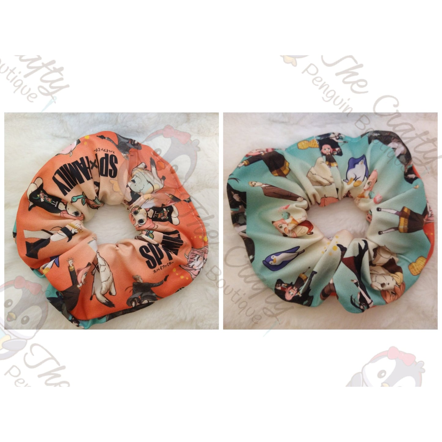 Spy X Fam Anime Headbands & Scrunchies