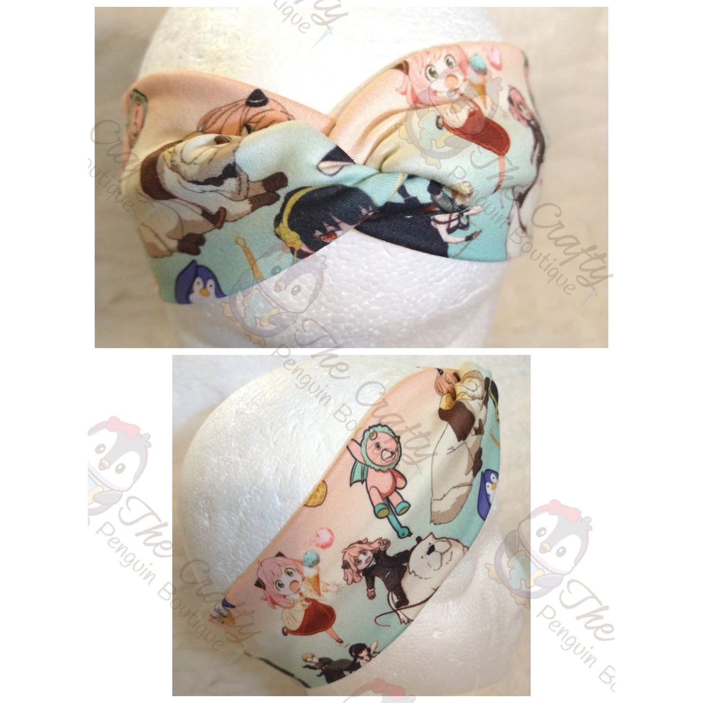 Spy X Fam Anime Headbands & Scrunchies