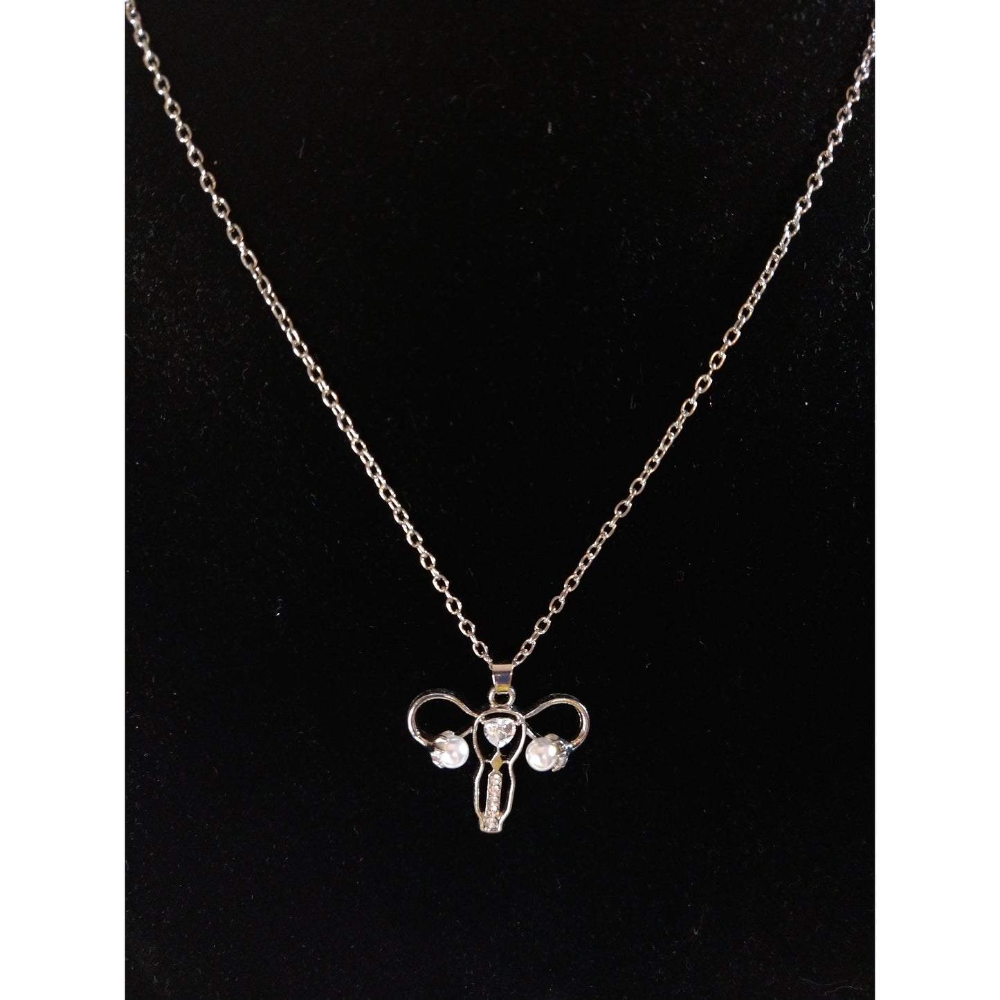 Feminist Uterus Pendant Necklace