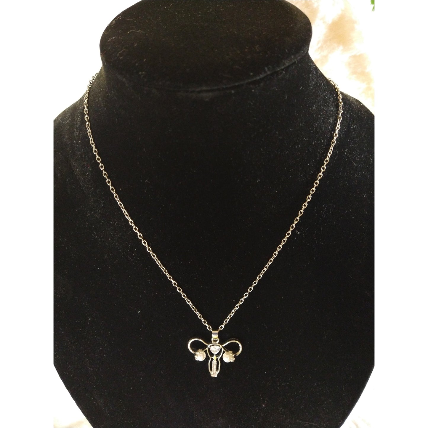 Feminist Uterus Pendant Necklace