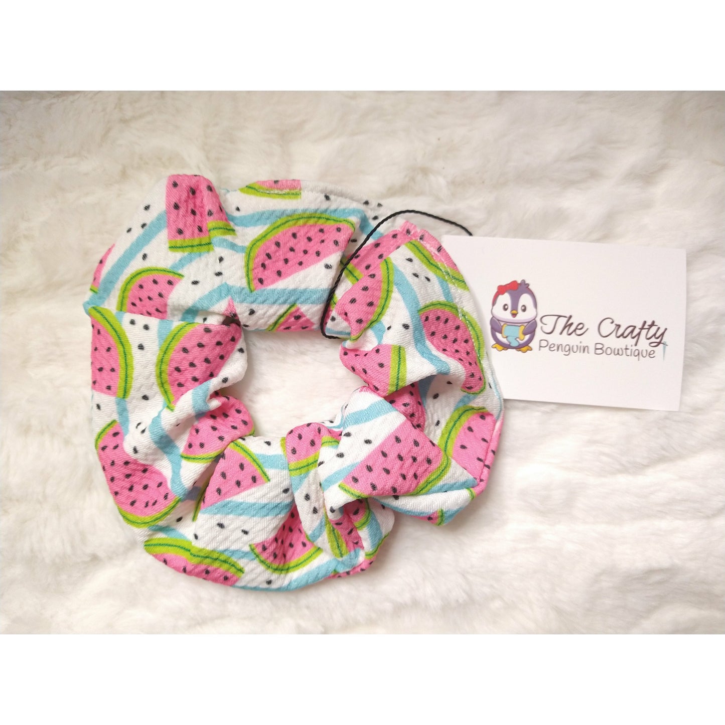 Watermelon Scrunchie