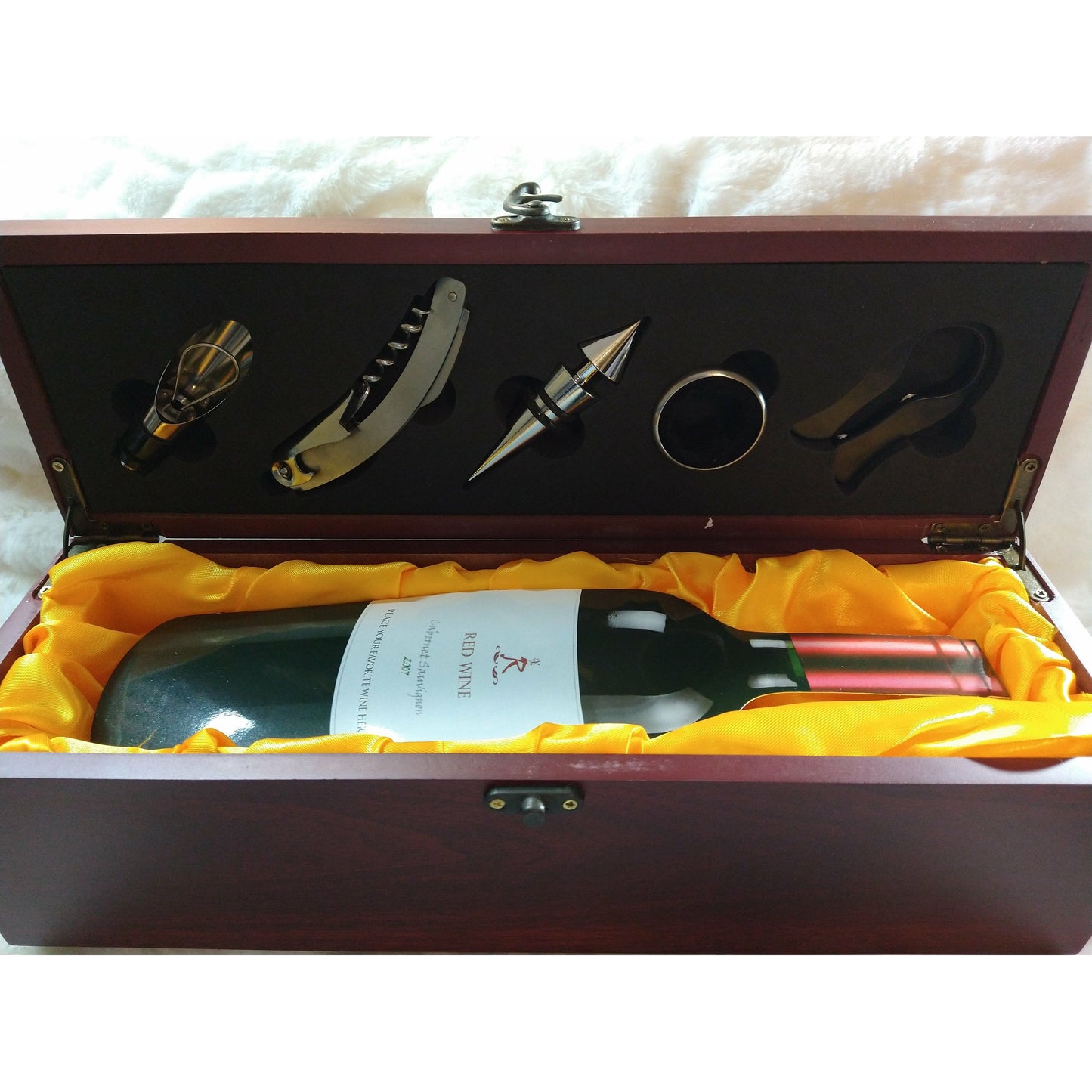 Wine Bottle Box & Tool Set