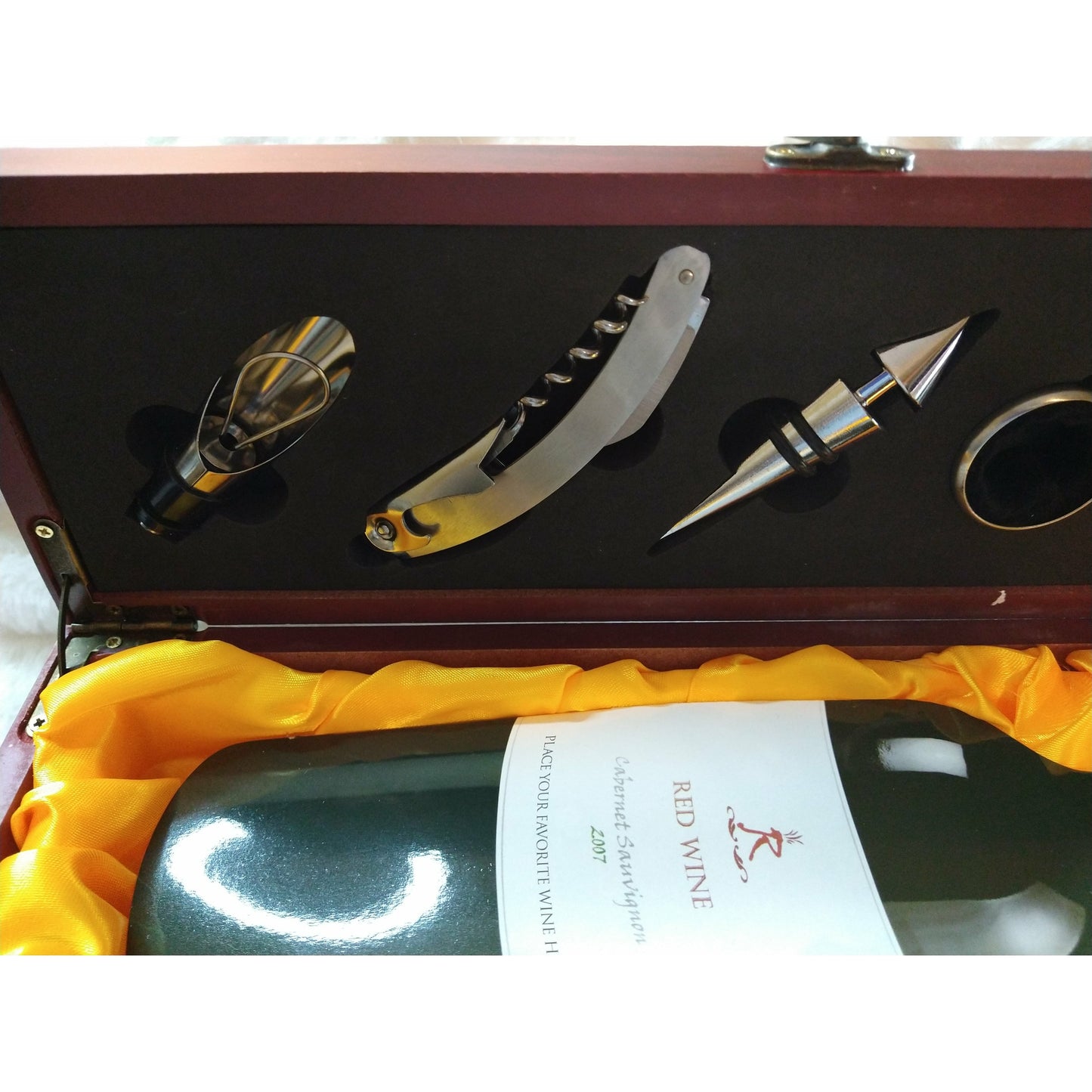 Wine Bottle Box & Tool Set