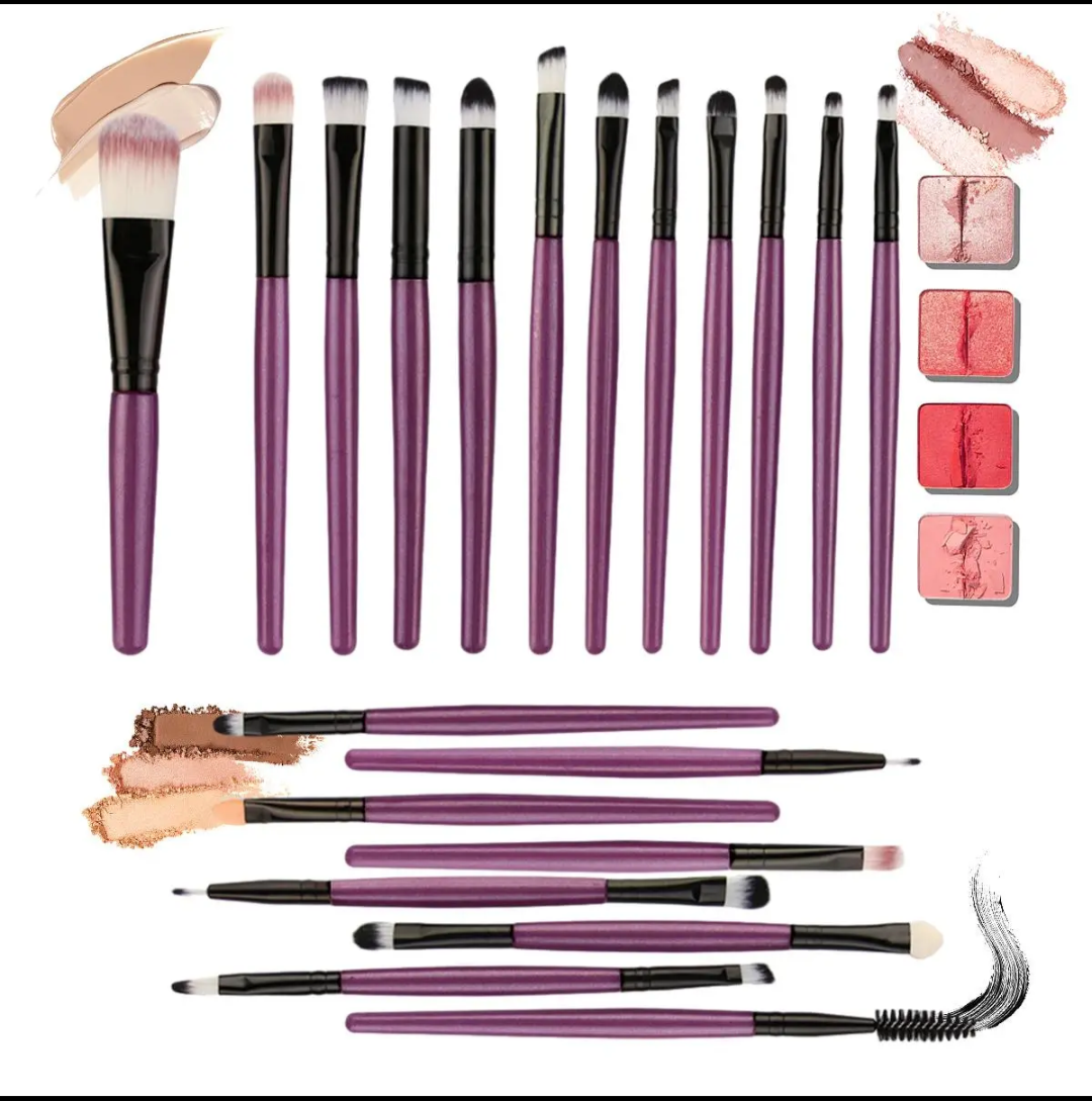 20pc Makeup Brush Set