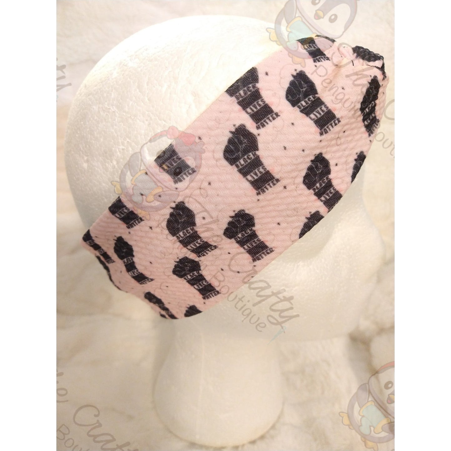 Black Lives Matter Headbands & Scrunchies